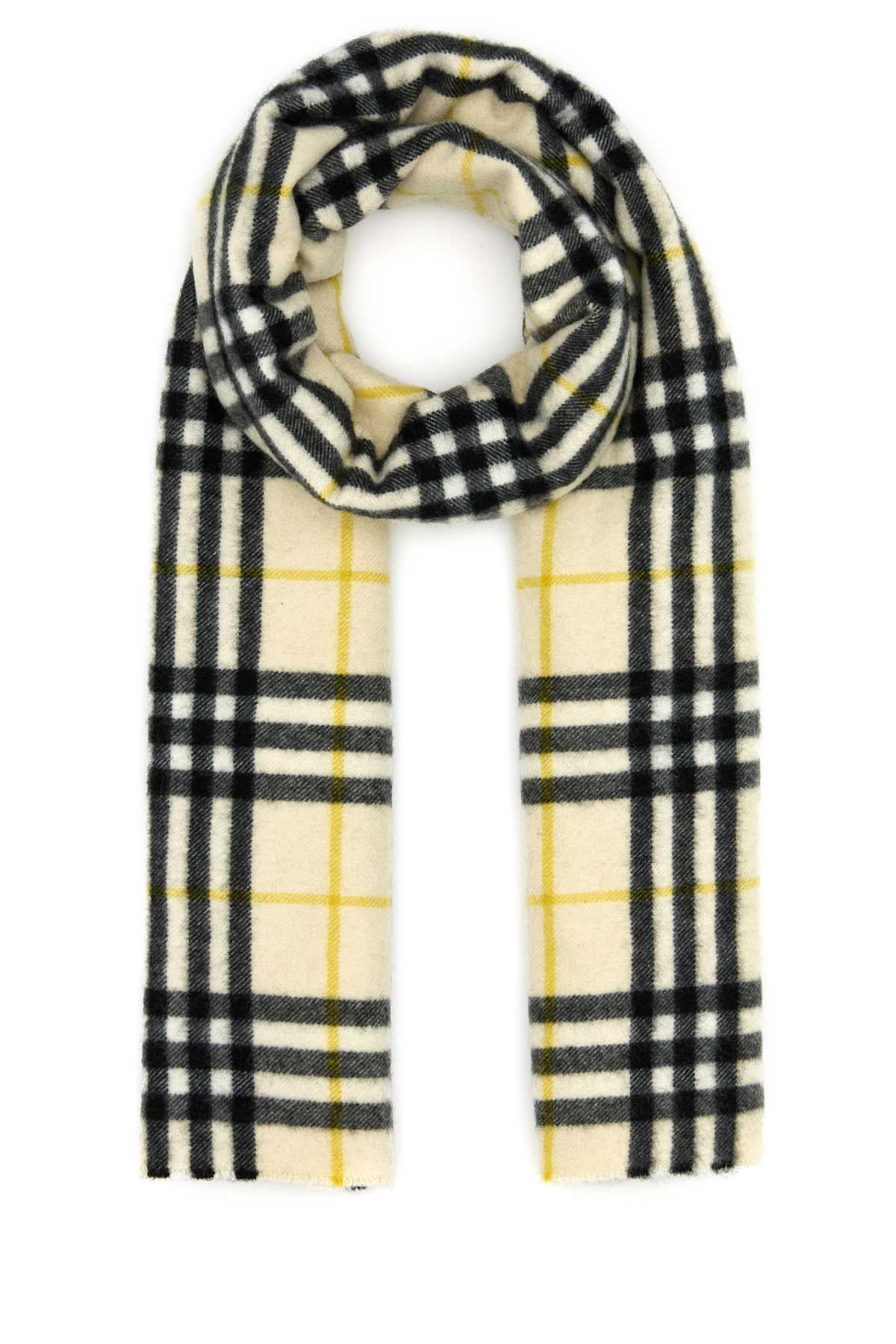 Embroidered cashmere scarf 8097065C1490 (Burberry / スカーフ・マフラー ) | Burberry (バーバリー)