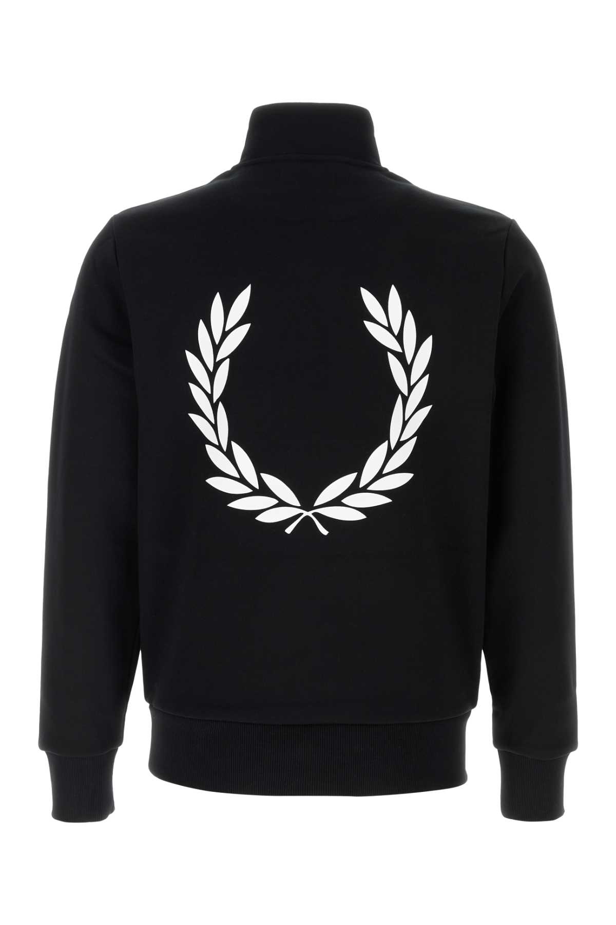 Black polyester blend sweatshirt M6548843 (FRED PERRY / スウェット・フーディー ) | FRED PERRY (フレッドペリー)(1)