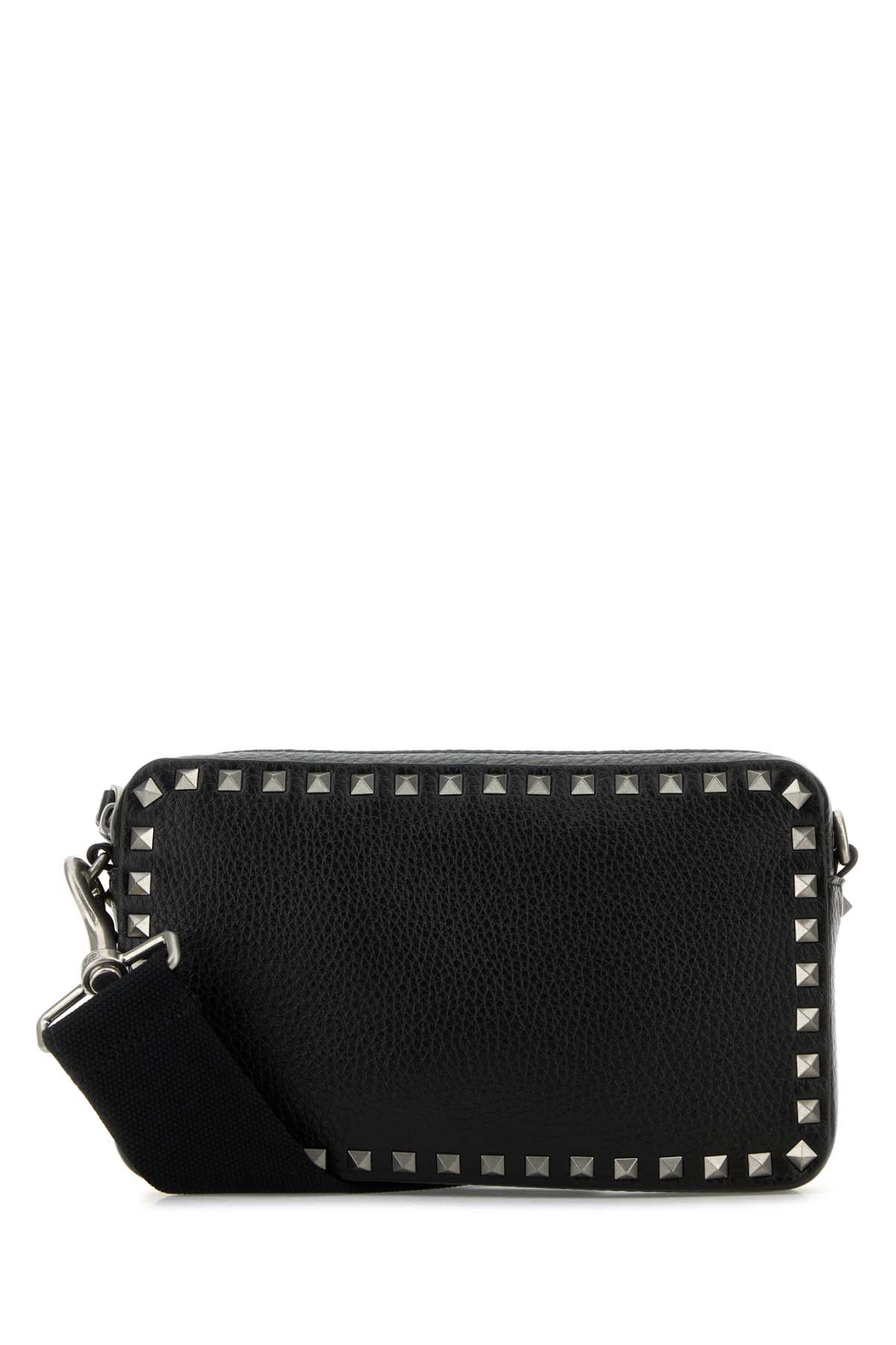 Black leather Rockstud crossbody bag 6Y2B0704TED0NO (Valentino Garavani / ハンドバッグ・ショルダーバッグ ) | Valentino Garavani (ヴァレンティノ)