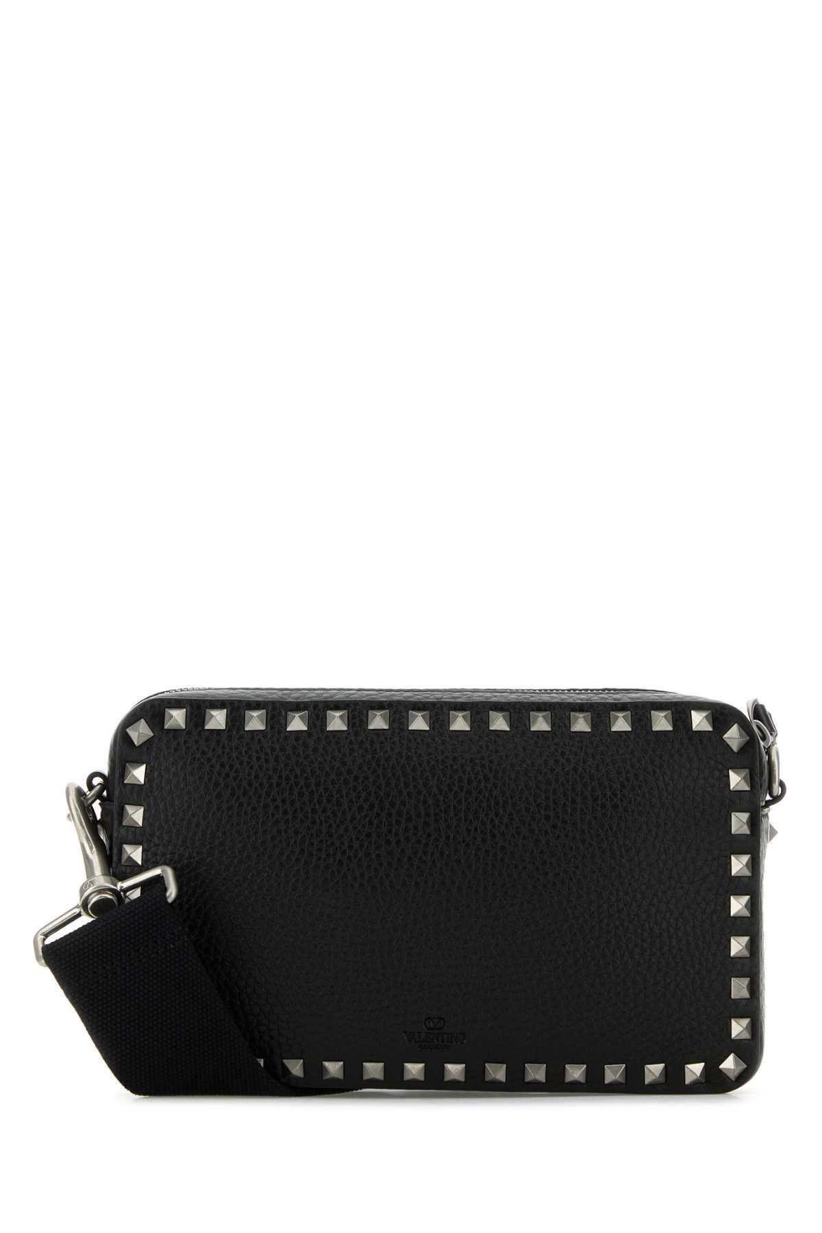Black leather Rockstud crossbody bag 6Y2B0704TED0NO (Valentino Garavani / ハンドバッグ・ショルダーバッグ ) | Valentino Garavani (ヴァレンティノ)(2)