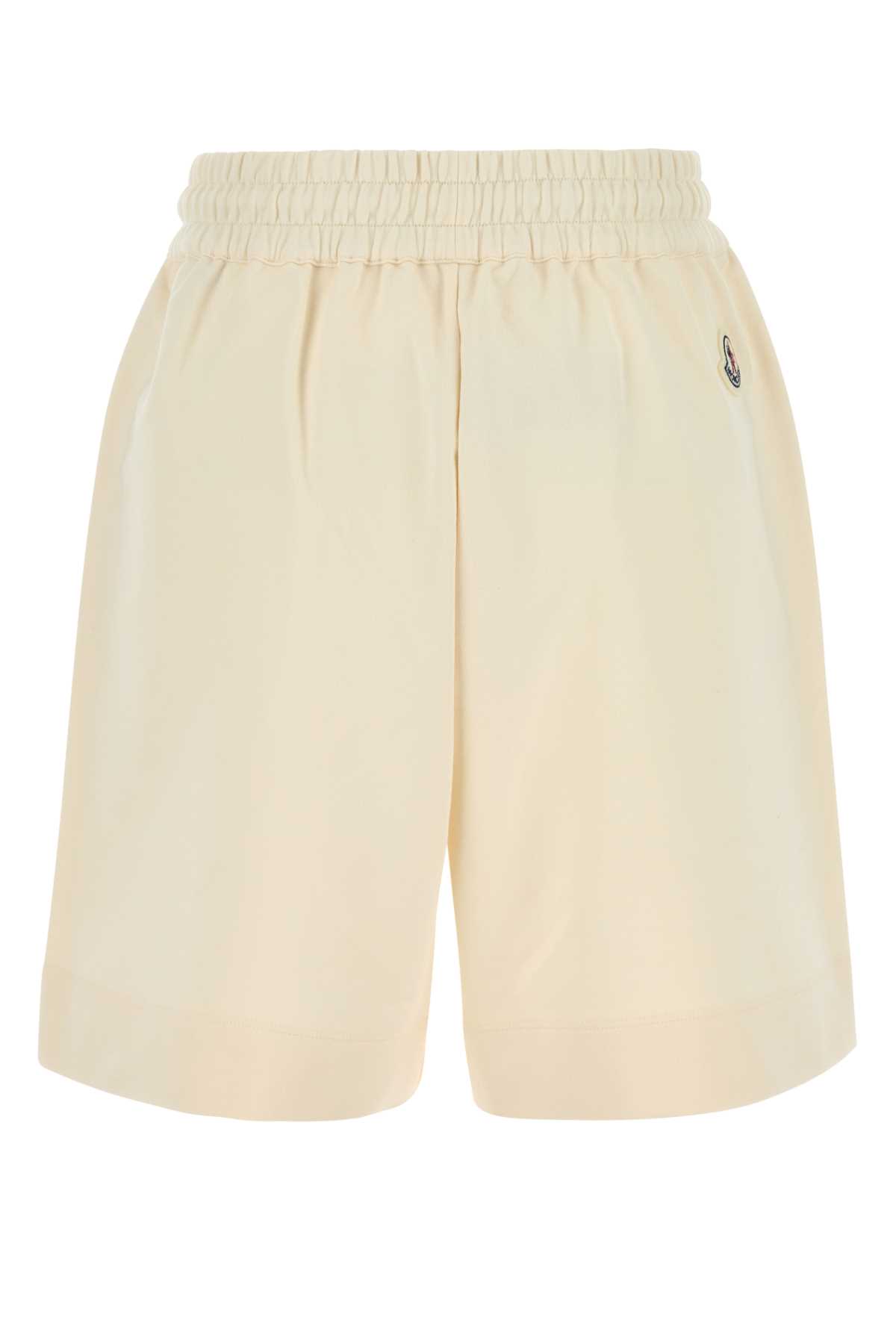 Ivory cotton bermuda shorts 8H0001189A1K034 (Moncler / ショートパンツ ) | Moncler (モンクレール)(1)