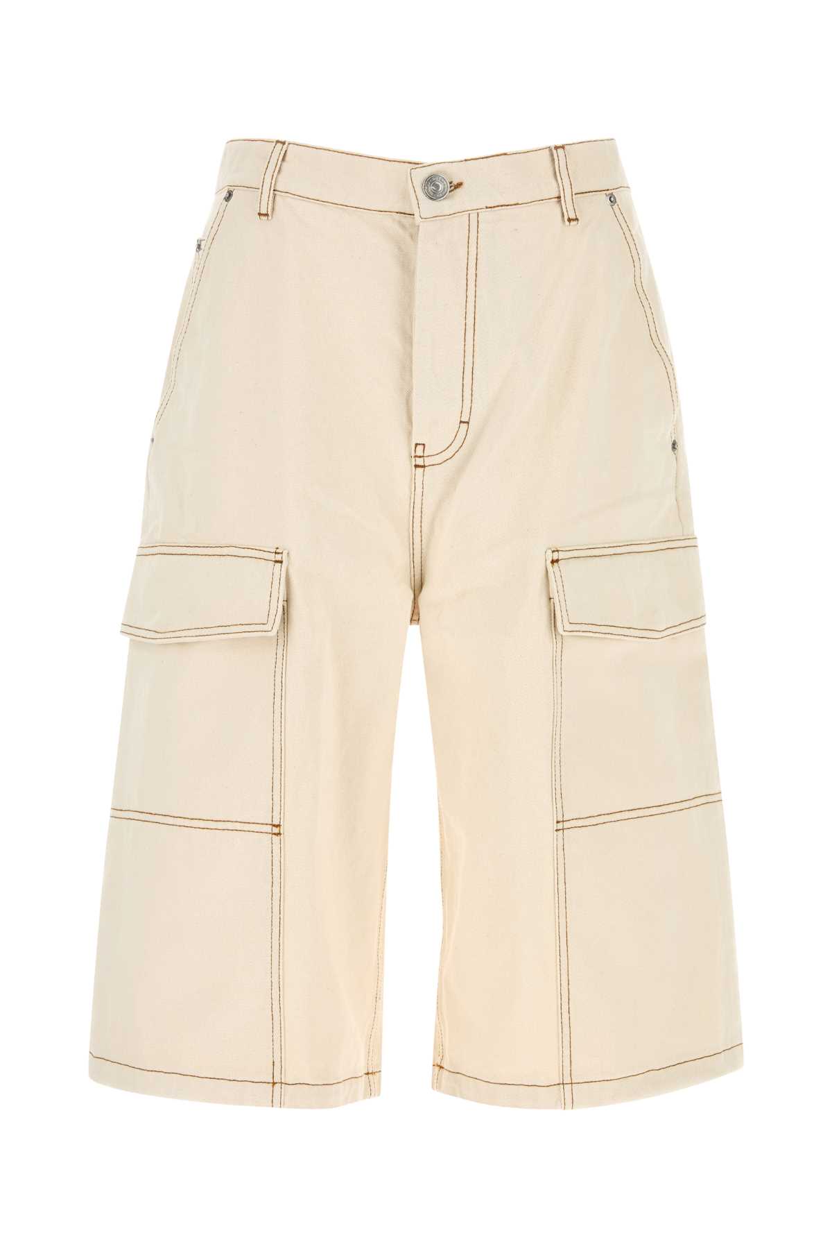 Sand denim bermuda shorts HSO406DE0039136 (AMI Paris / ショートパンツ ) | AMI Paris (アミパリス)