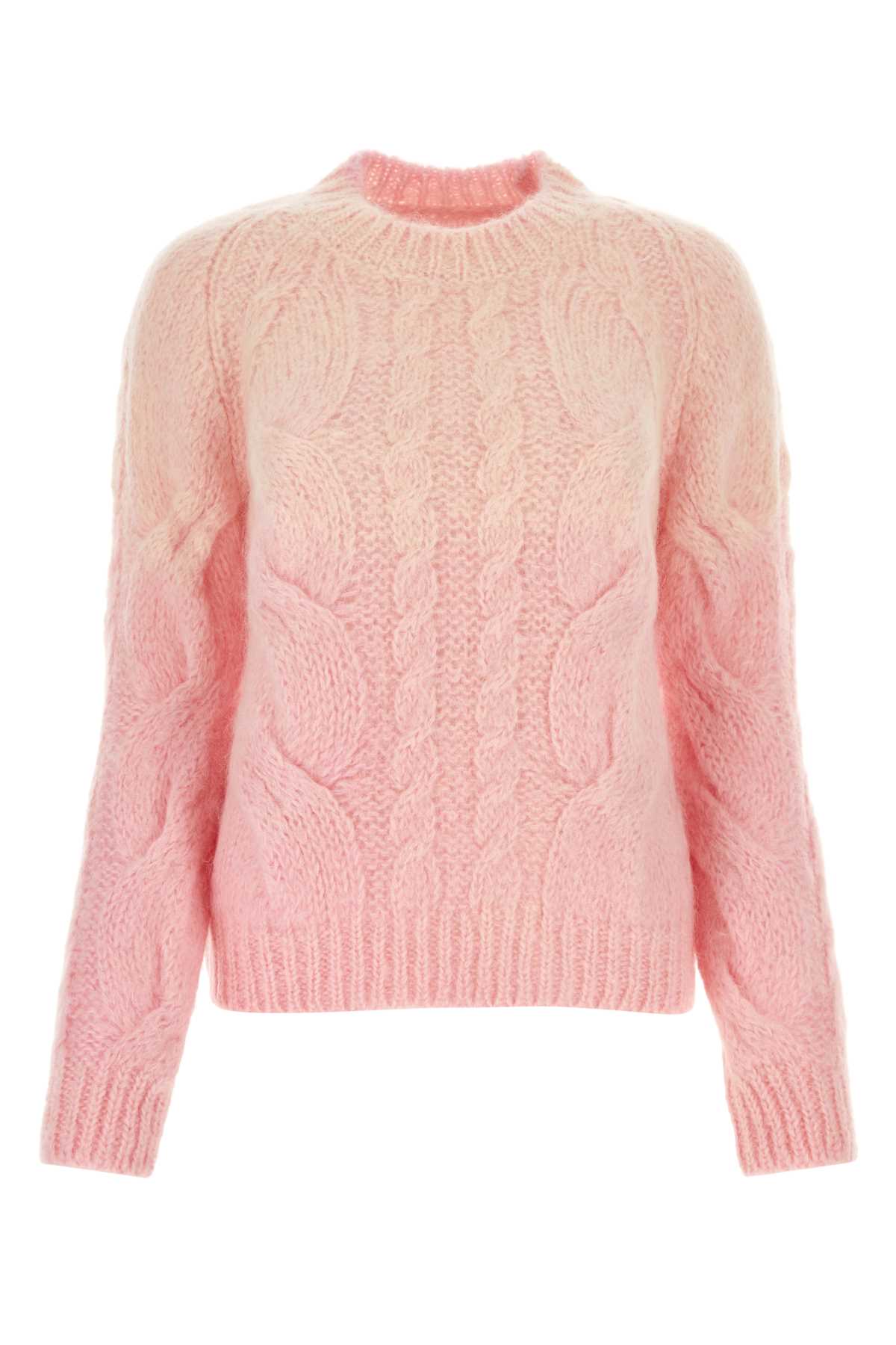 Pink mohair blend sweater S51HL0013S18398237 (Maison Margiela / ニット・セーター・カーディガン ) | Maison Margiela (メゾン マルジェラ)