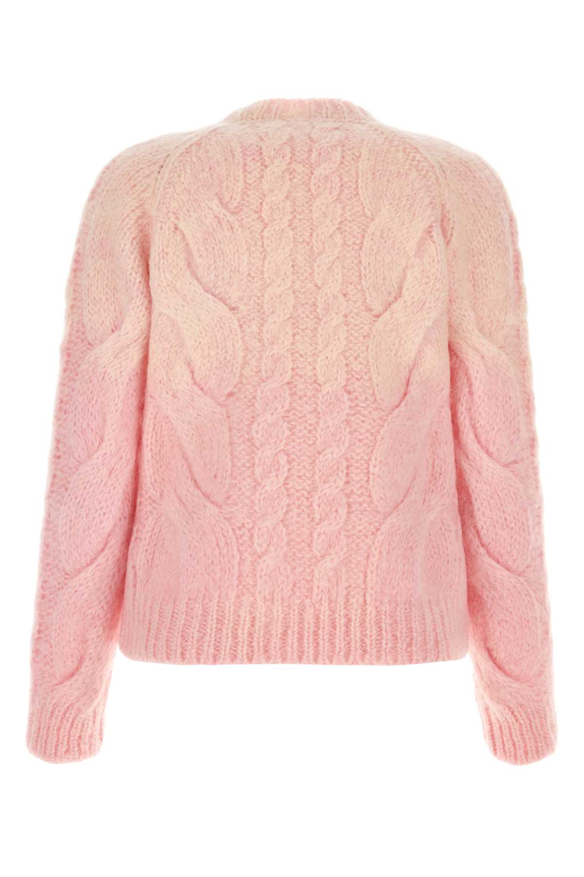 Pink mohair blend sweater S51HL0013S18398237 (Maison Margiela / ニット・セーター・カーディガン ) | Maison Margiela (メゾン マルジェラ)(1)