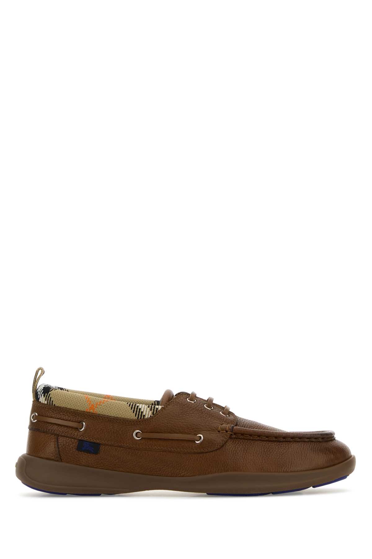 Brown leather Raft loafers 8107290C2239 (Burberry / ローファー ) | Burberry (バーバリー)