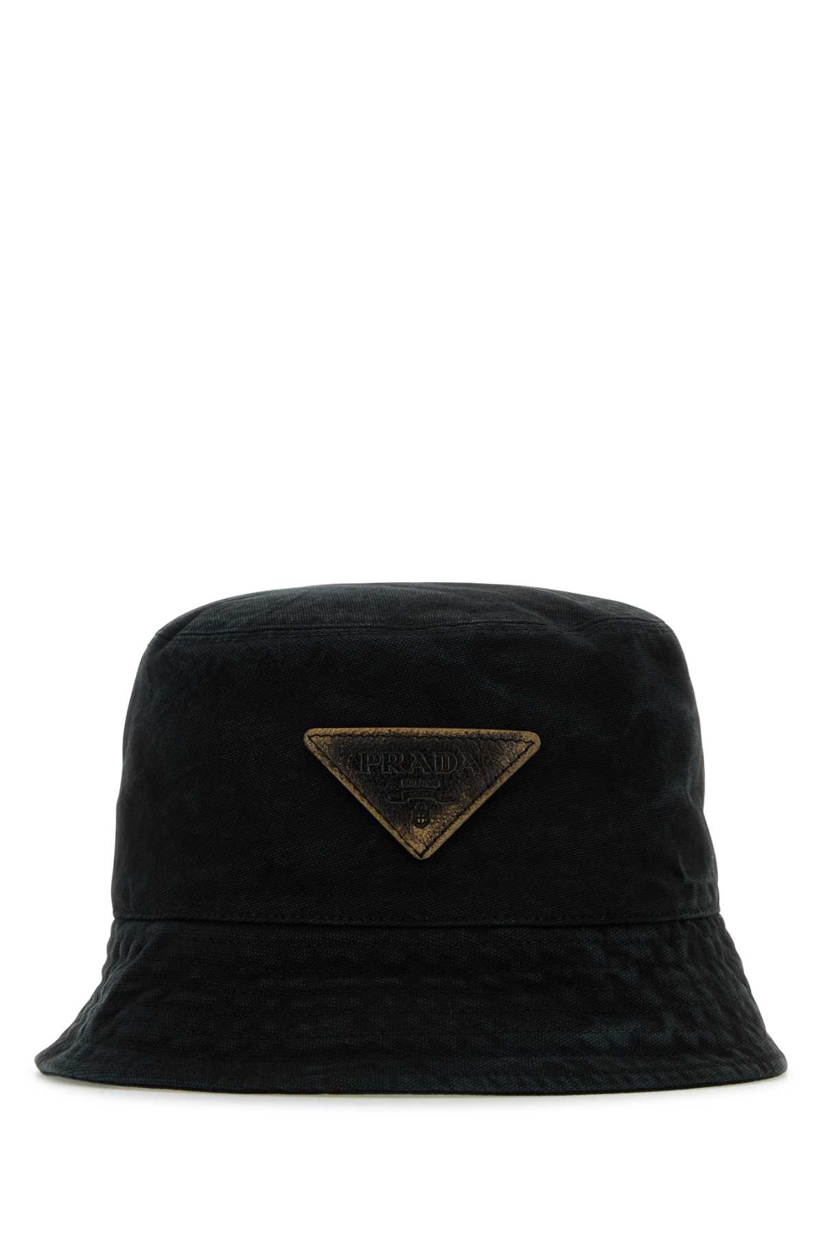 Black cotton bucket hat 2HC137157NF0002 (Prada / 帽子 ) | Prada (プラダ)(1)