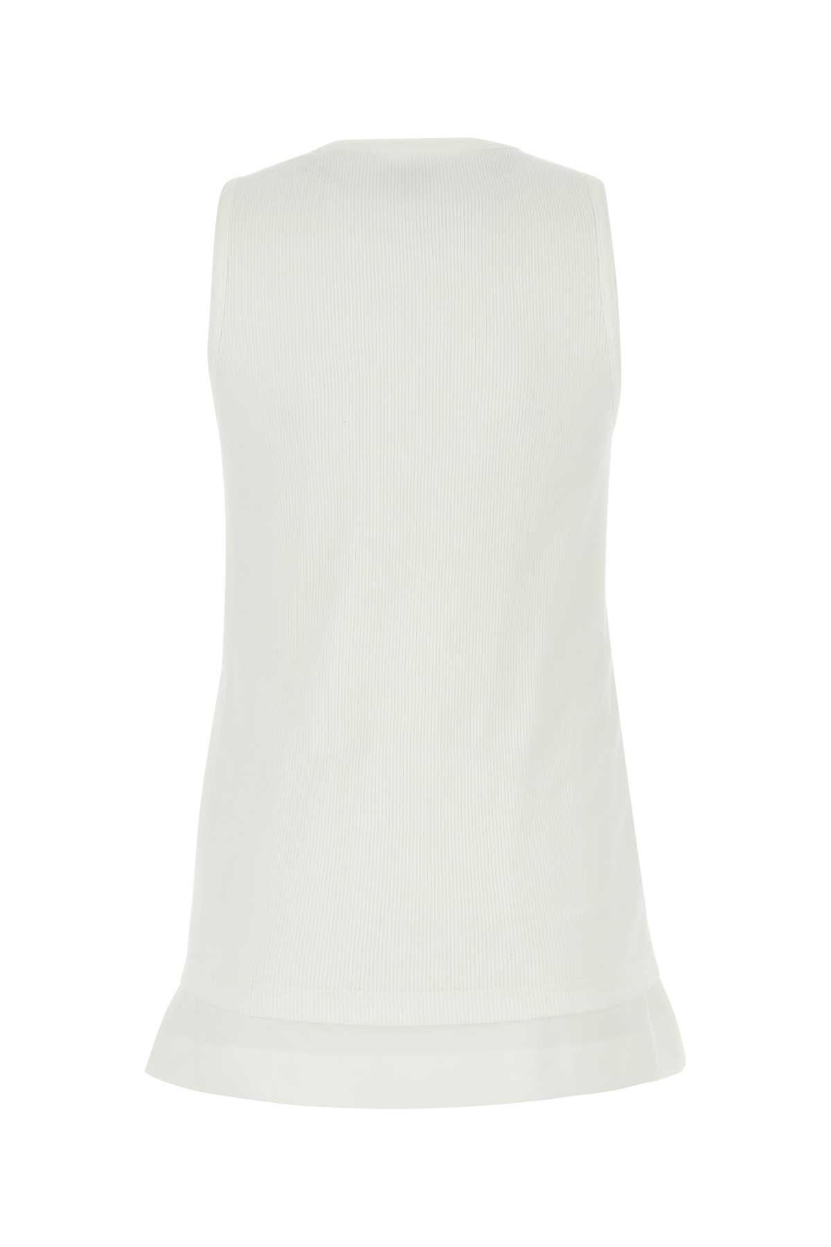 White jersey top 746703V31F09071 (Bottega Veneta / タンクトップ・キャミソール ) | Bottega Veneta (ボッテガ・ヴェネタ)(1)