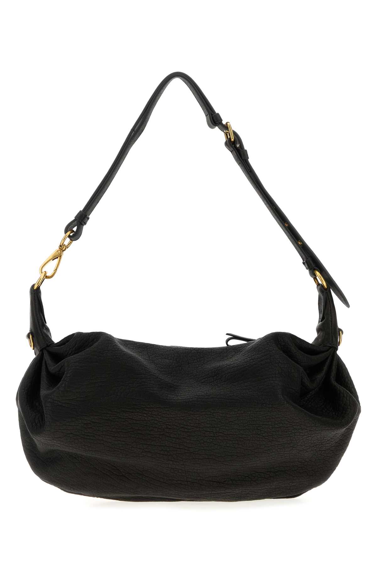 Black nappa leather shoulder bag 5BC1912E3GF0002 (MIU MIU / ハンドバッグ・ショルダーバッグ ) | MIU MIU (ミュウミュウ)(2)