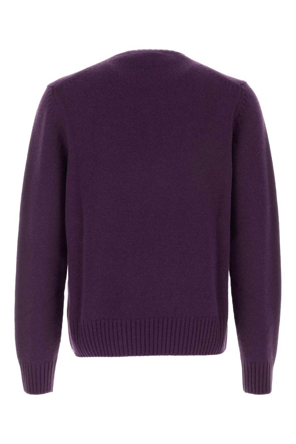 Purple cashmere sweater KCL048YMK064GV760 (TOM FORD / ニット・セーター・カーディガン ) | TOM FORD (トムフォード)(1)