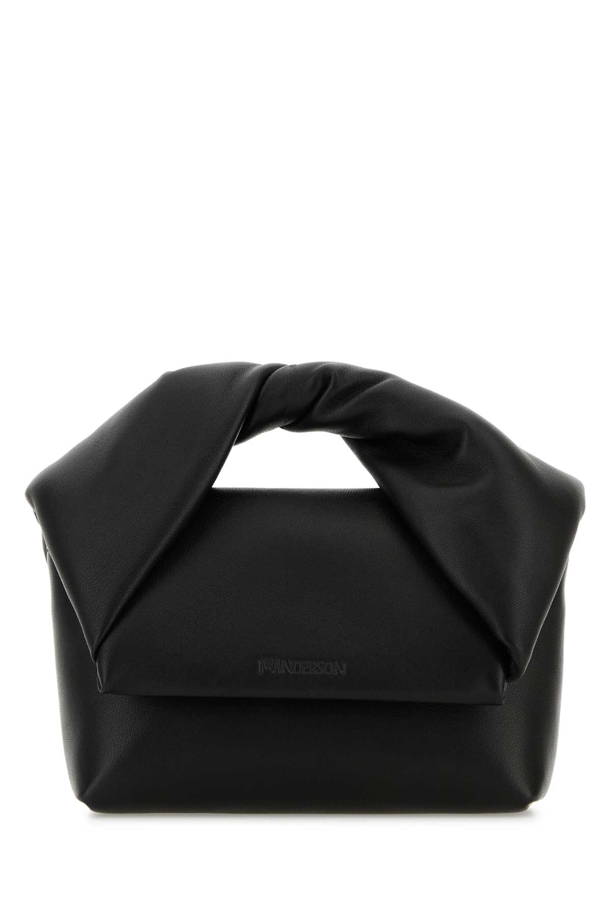 Black leather small Twister handbag HB0643LA0088999 (JW Anderson / ハンドバッグ・ショルダーバッグ ) | JW Anderson (ジェイダブリュー アンダーソン)