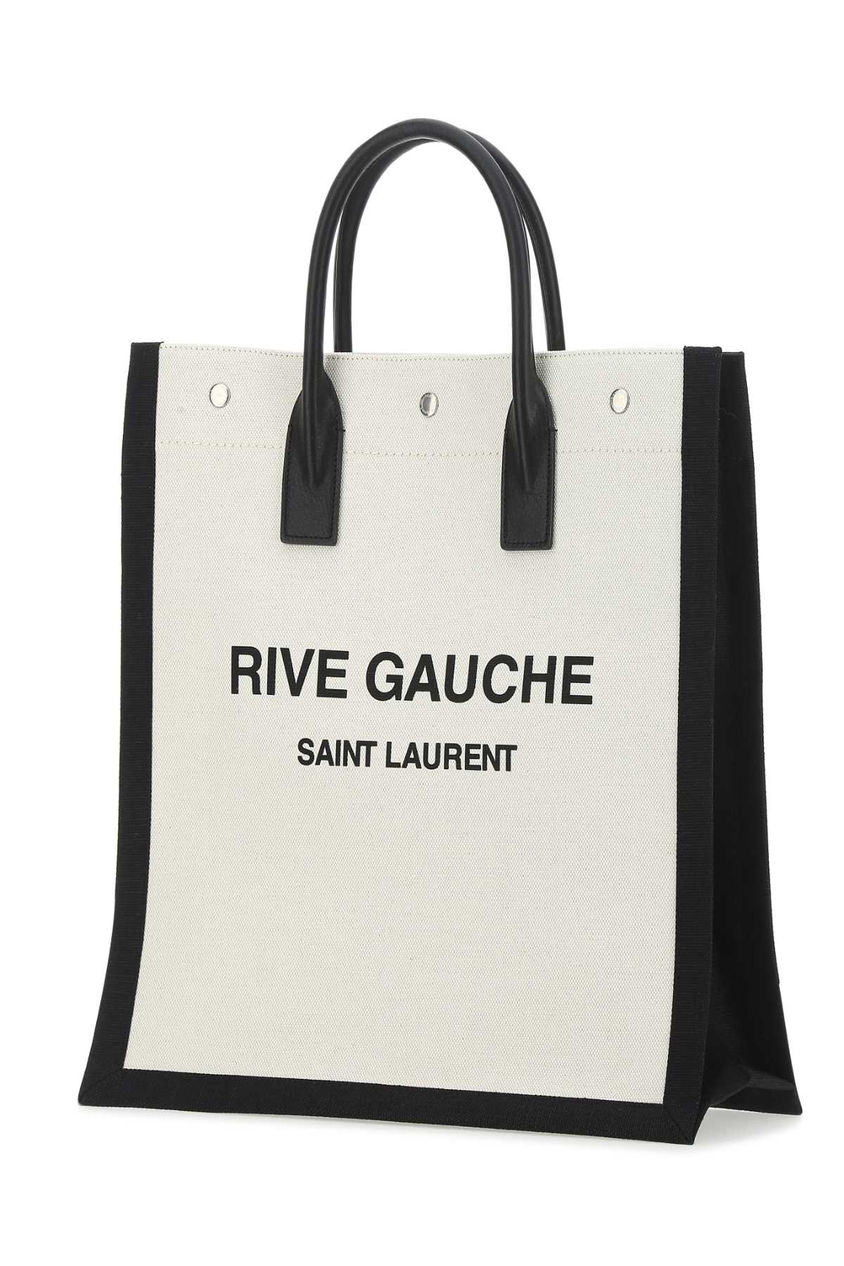 Two-tone canvas Rive Gauche shopping bag 632539FAABR9083 (Saint Laurent / トートバッグ ) | Saint Laurent (サンローラン)(1)