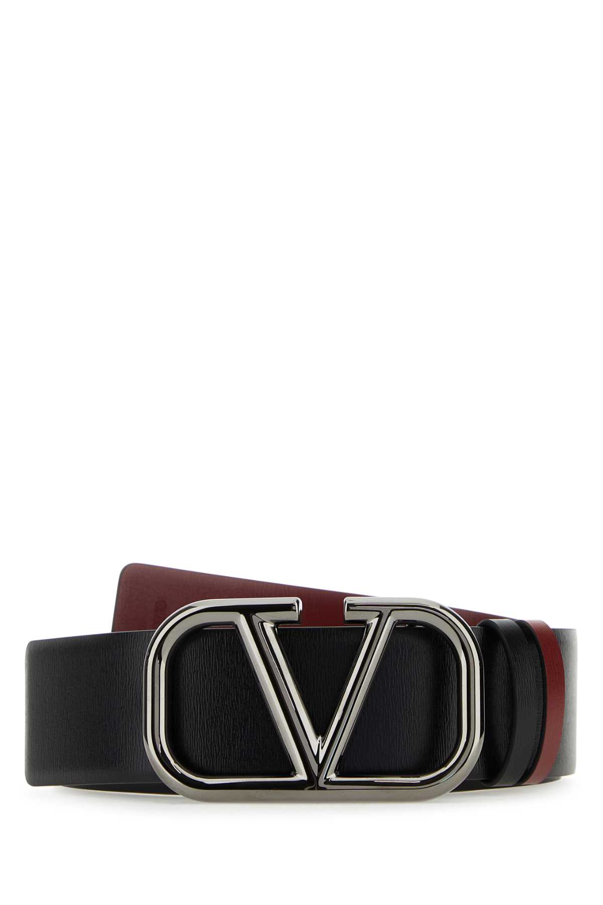 Black leather VLogo Signature belt ZY2T0T46YYF00B (Valentino Garavani / ベルト・サスペンダー ) | Valentino Garavani (ヴァレンティノ)