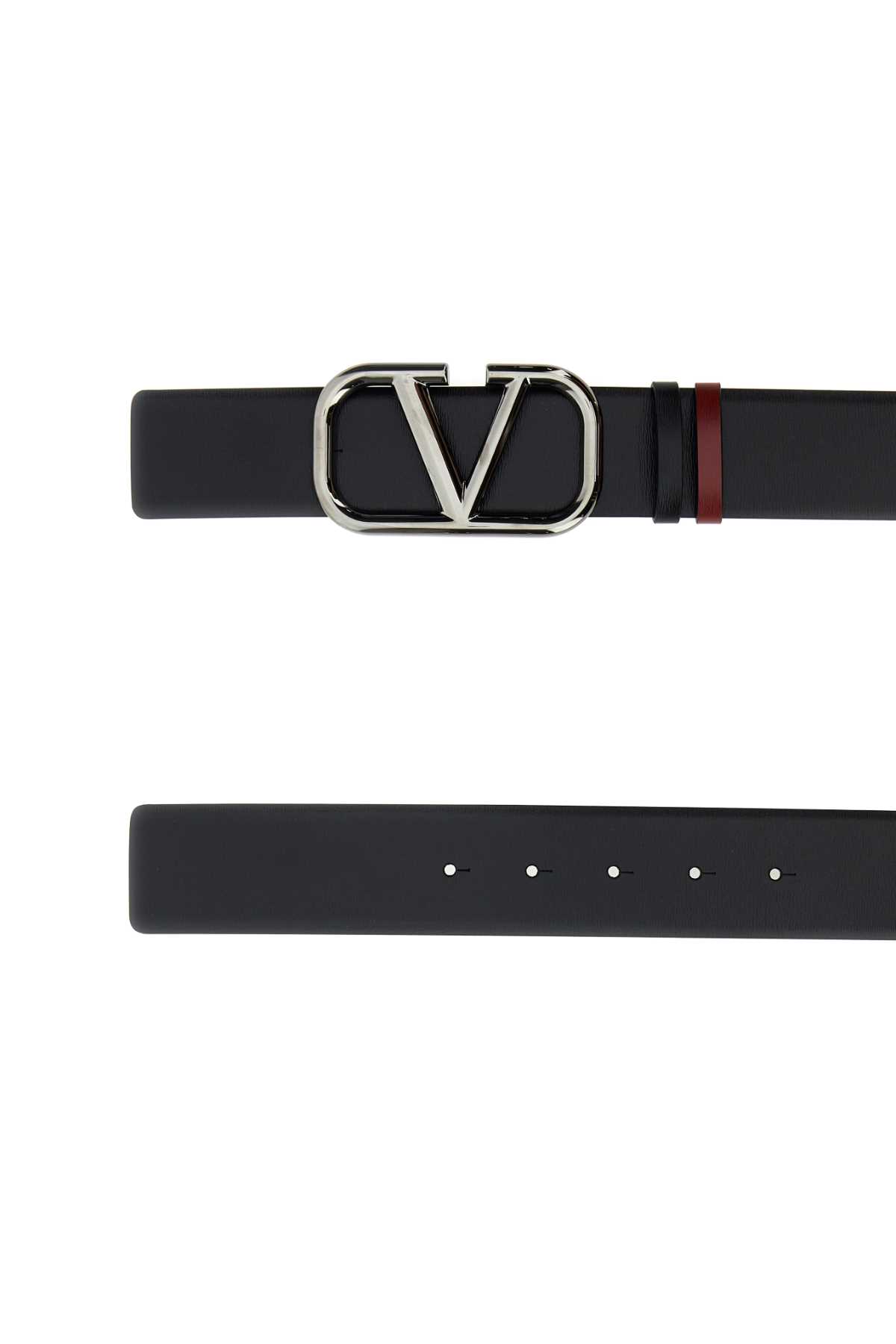 Black leather VLogo Signature belt ZY2T0T46YYF00B (Valentino Garavani / ベルト・サスペンダー ) | Valentino Garavani (ヴァレンティノ)(1)