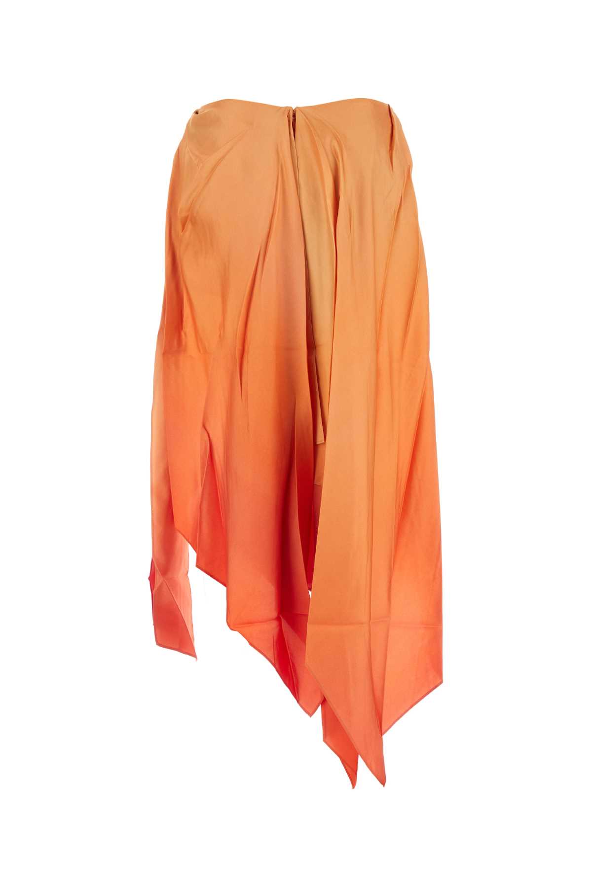 Two-tone silk Tranquillity mini skirt 1187SS243REDFLD (ZIMMERMANN / スカート ) | ZIMMERMANN (ジマーマン)(1)