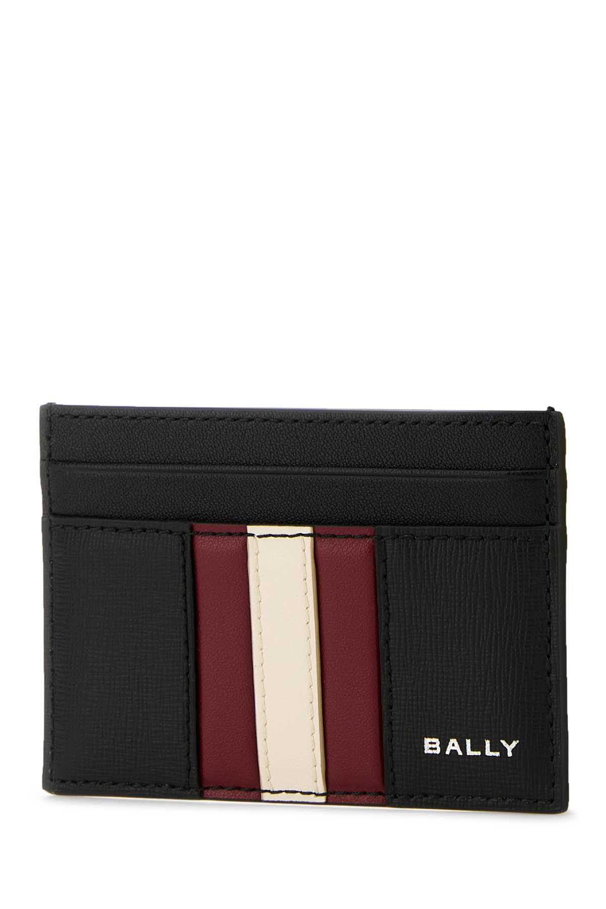 Black leather card holder MLB02SEC001I946P (BALLY / 財布・カードケース ) | BALLY (バリー)(1)