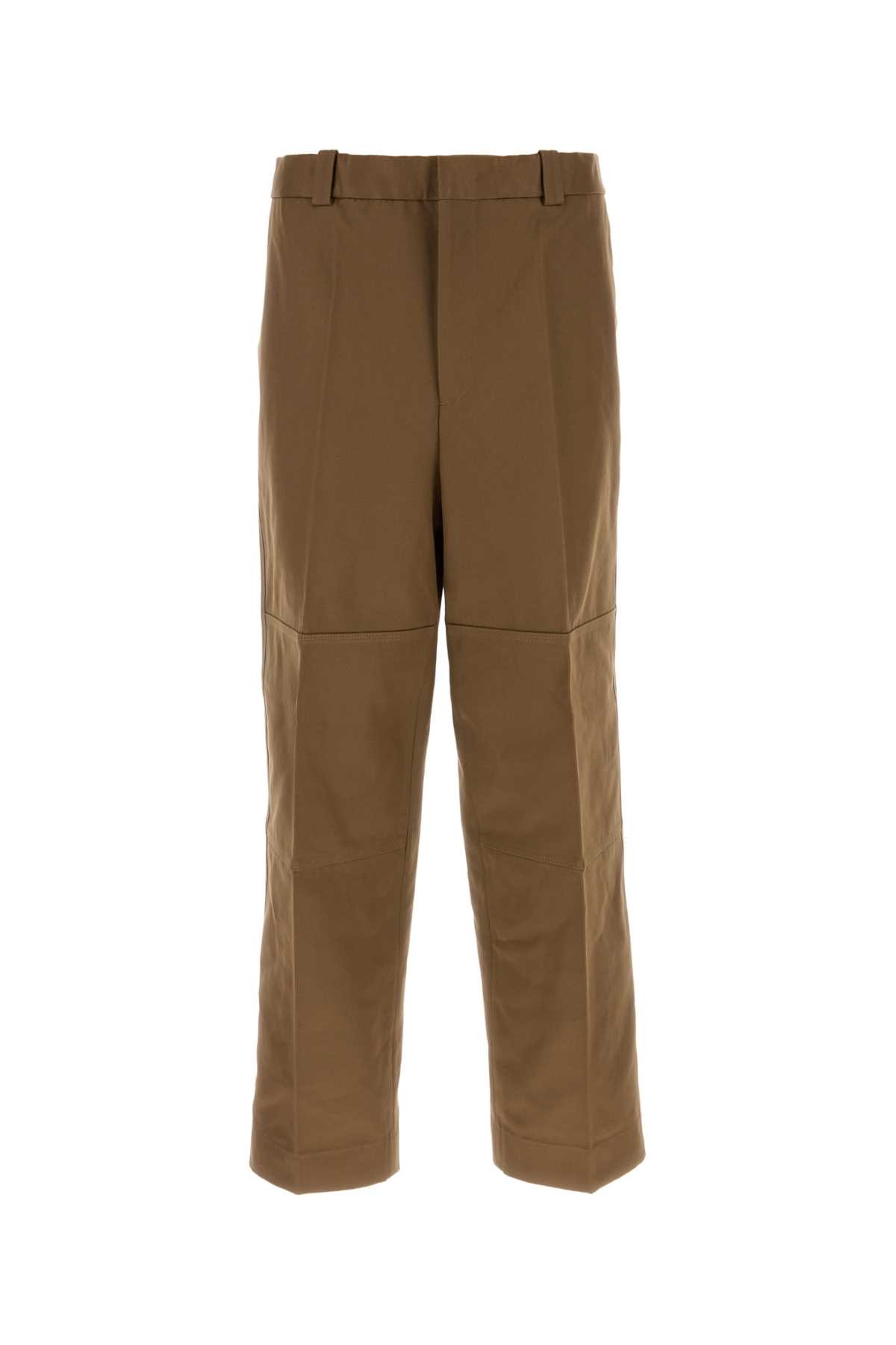 Brown twill pant J61KA0060J45307211 (Jil Sander / パンツ ) | Jil Sander (ジルサンダー)