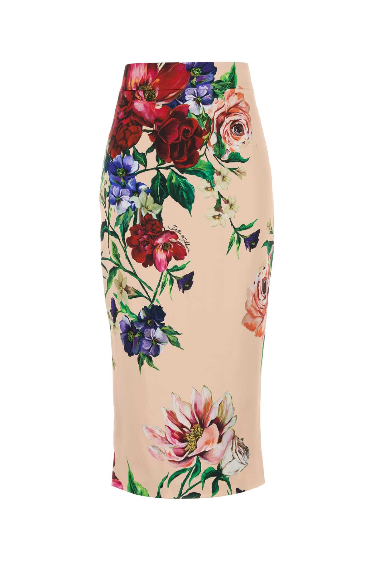 Printed stretch satin skirt F4BCATFSIB5H25PR (Dolce & Gabbana / スカート ) | Dolce & Gabbana (ドルチェガッバーナ)