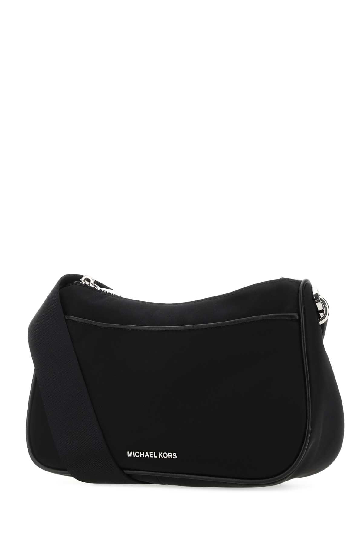 Black nylon Jet Set crossbody bag 32R3SJ6C8CBLACK (MICHAEL MICHAEL KORS / ハンドバッグ・ショルダーバッグ ) | MICHAEL MICHAEL KORS (マイケル・マイケル・コース)(1)