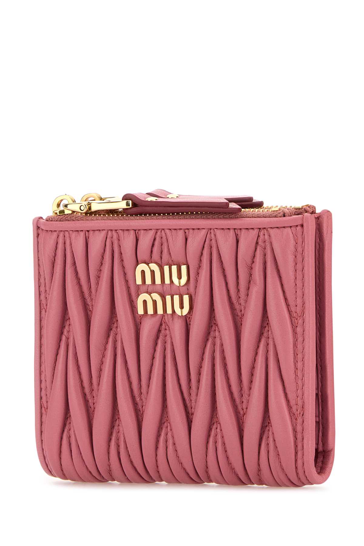 Pink leather wallet 5ML024AFPPF0638 (MIU MIU / 財布・カードケース ) | MIU MIU (ミュウミュウ)(1)