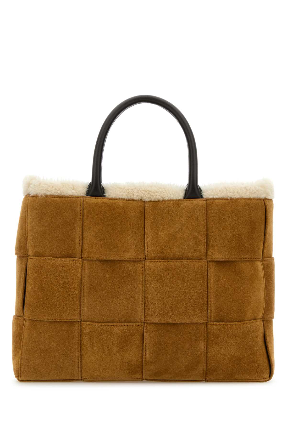 Camel suede small Arco shopping bag 806346V4RI12589 (Bottega Veneta / トートバッグ ) | Bottega Veneta (ボッテガ・ヴェネタ)