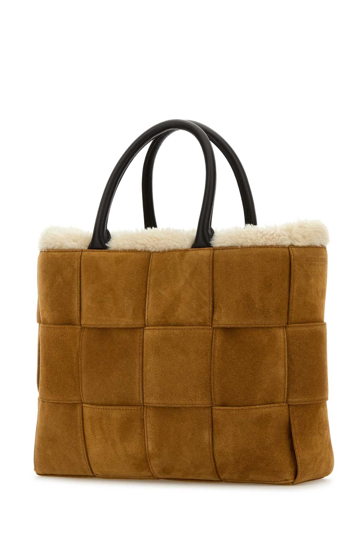 Camel suede small Arco shopping bag 806346V4RI12589 (Bottega Veneta / トートバッグ ) | Bottega Veneta (ボッテガ・ヴェネタ)(1)