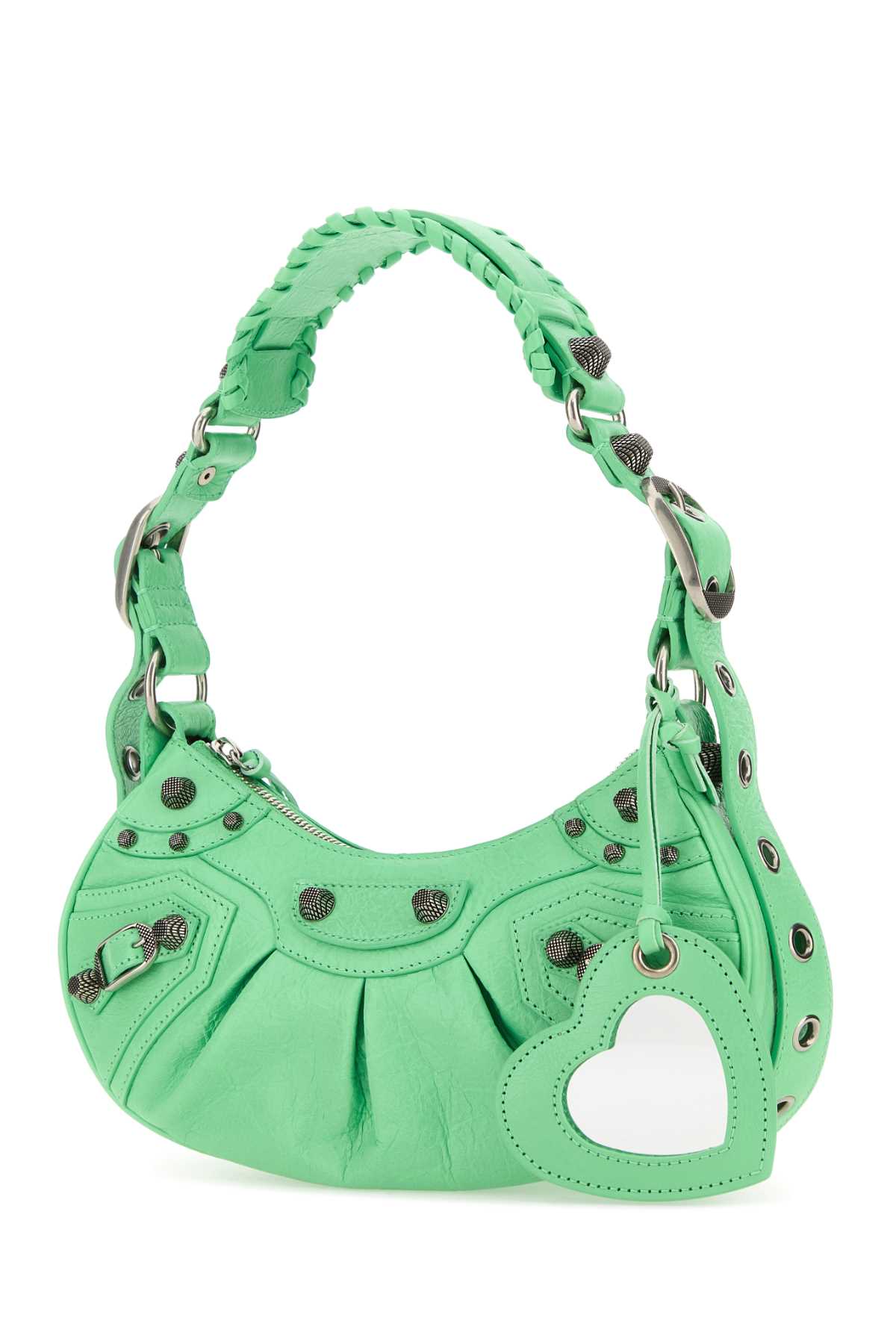 Mint green nappa leather Le Cagole XS shoulder bag 6713091VG9Y3823 (Balenciaga / ハンドバッグ・ショルダーバッグ ) | Balenciaga (バレンシアガ)(1)