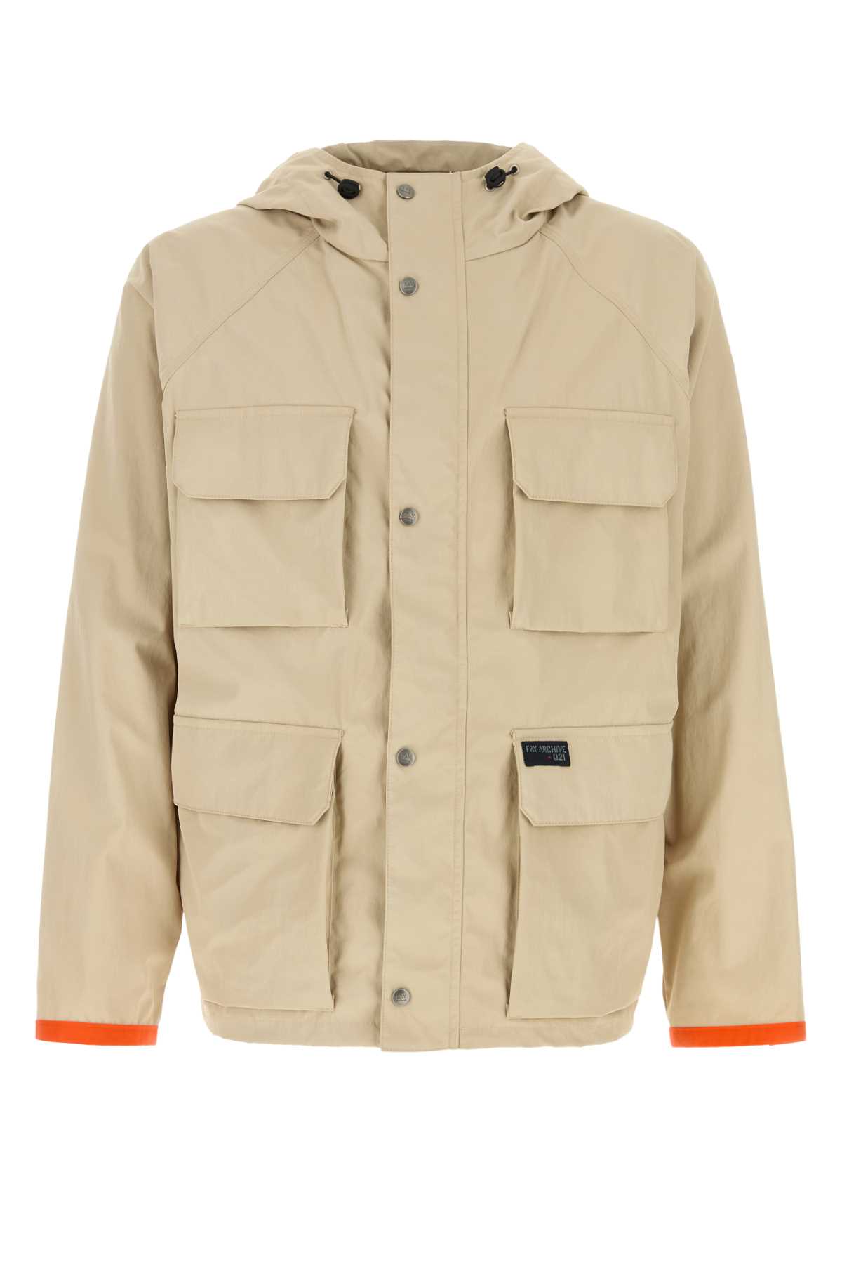 Beige nylon windbreaker MAM12500830WYDC007 (Fay / カジュアルジャケット ) | Fay (フェイ)