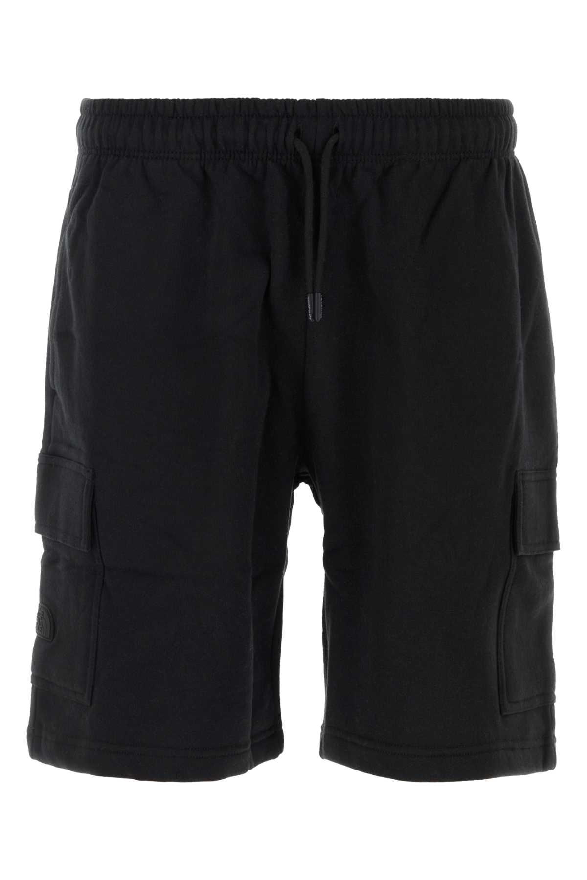 Black cotton bermuda shorts NF0A8C2ZJK31 (THE NORTH FACE / ショートパンツ ) | THE NORTH FACE (ザ・ノース・フェイス)