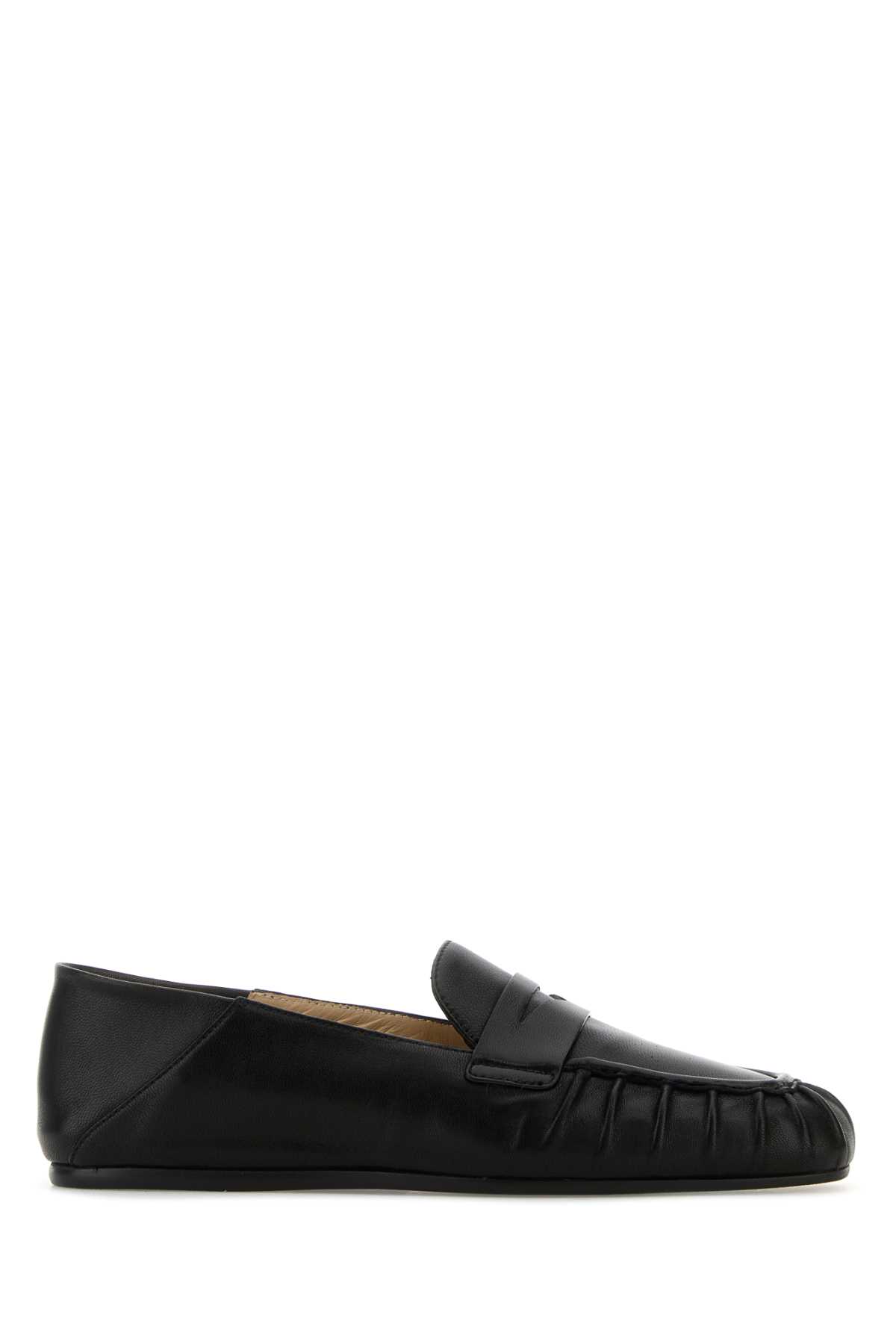 Black leather Brooks loafers SK698BLK (STUART WEITZMAN / ローファー ) | STUART WEITZMAN (スチュアートワイツマン)
