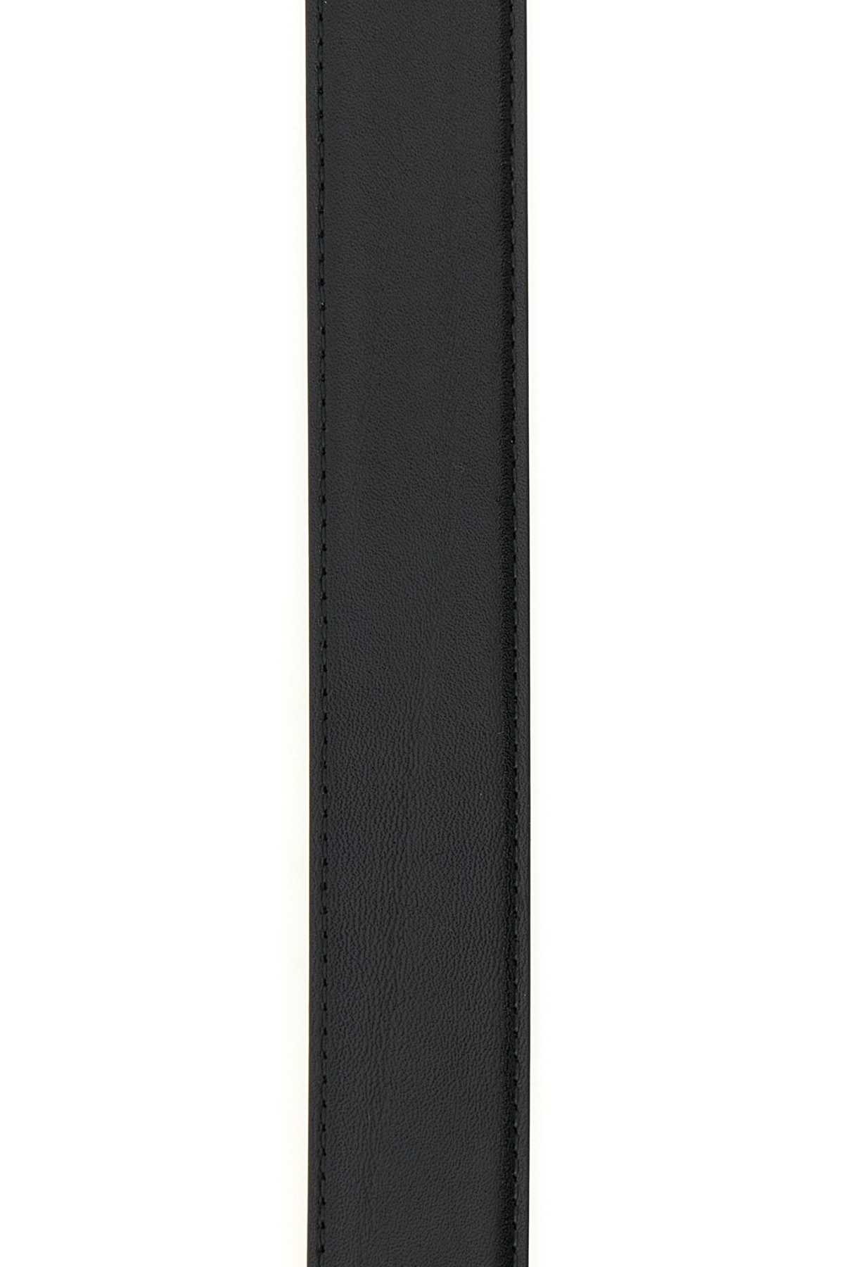 Black leather belt 8044991BR0G1000 (Alexander McQUEEN / ベルト・サスペンダー ) | Alexander McQUEEN (アレキサンダー・マックイーン)(2)