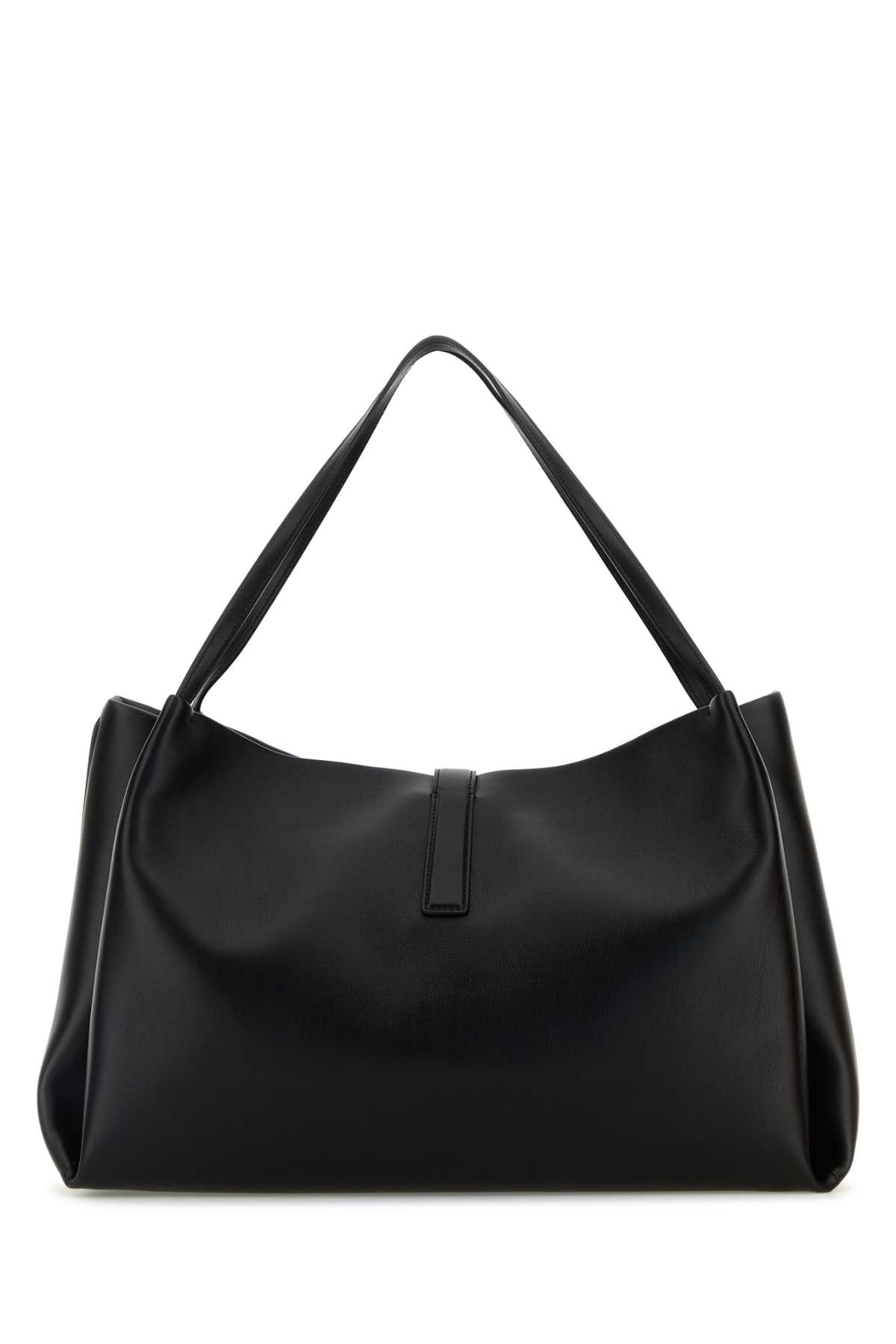 Black leather shopping bag 219804777335NERONERO (FERRAGAMO / トートバッグ ) | FERRAGAMO (フェラガモ)(2)