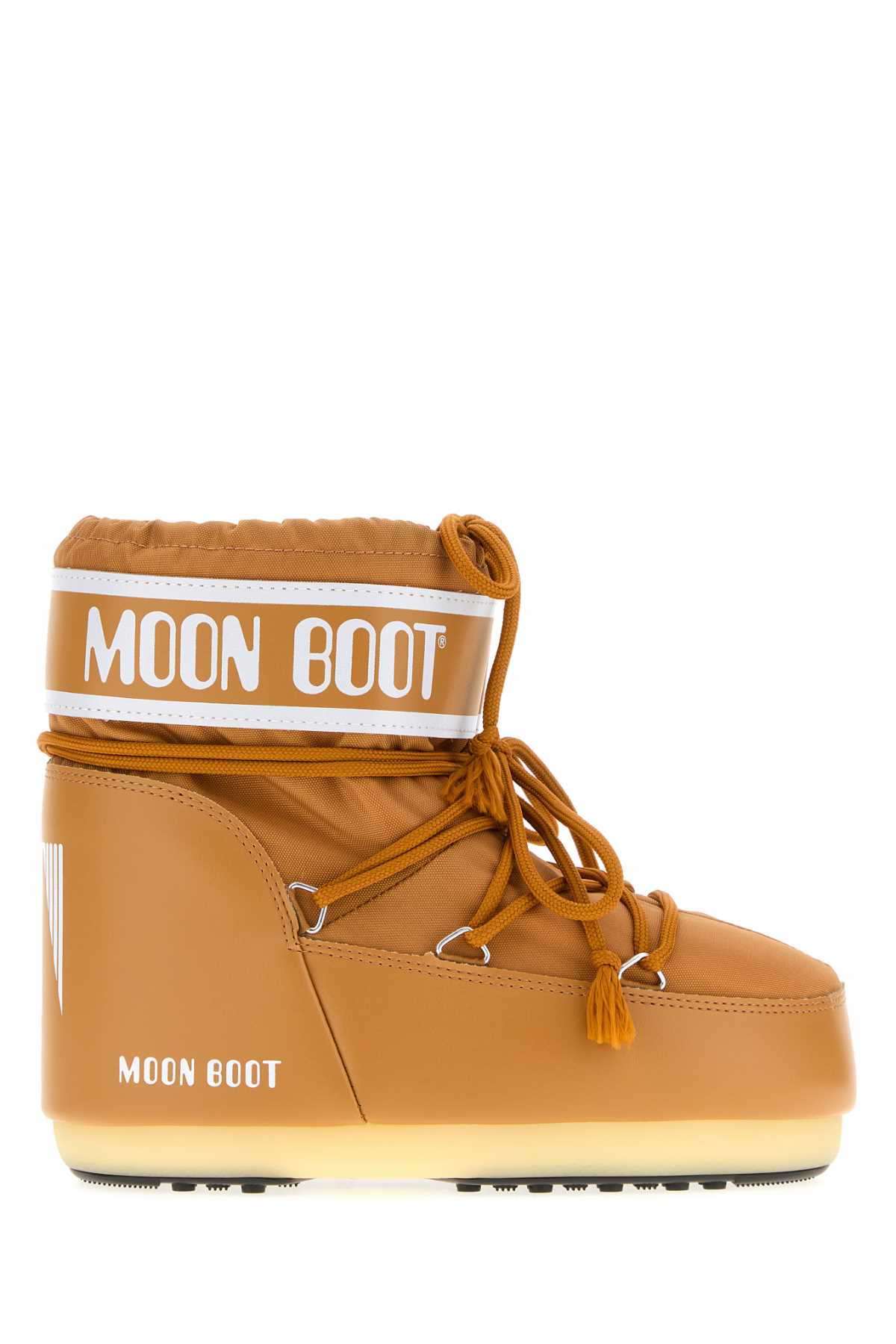 Pastel orange nylon Icon Low ankle boots 1409340M008 (MOON BOOT / ブーツ ) | MOON BOOT (ムーンブーツ)
