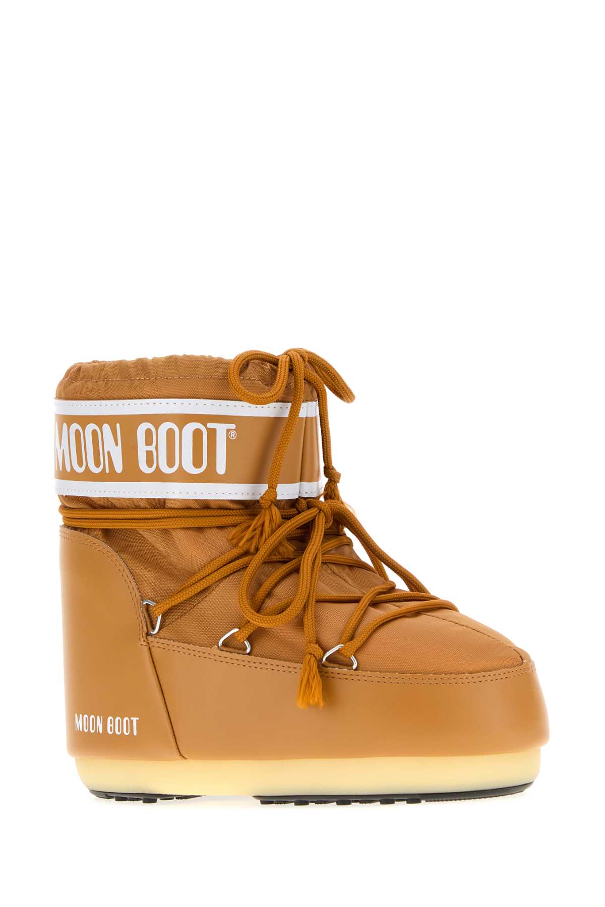 Pastel orange nylon Icon Low ankle boots 1409340M008 (MOON BOOT / ブーツ ) | MOON BOOT (ムーンブーツ)(1)