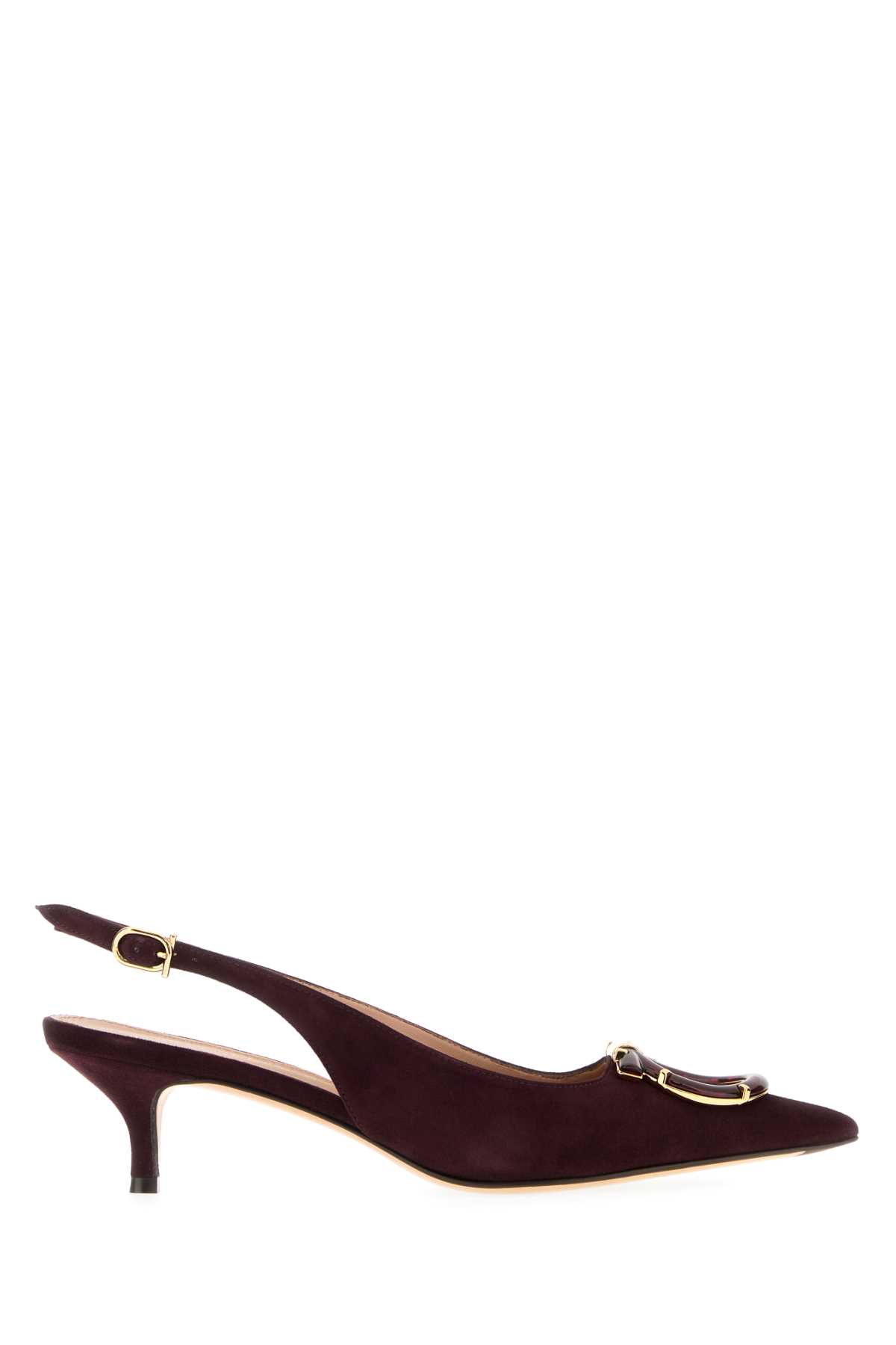 Aubergine suede Sara 40 pumps 01K5337851141COXBDARBARAMA (FERRAGAMO / パンプス・ハイヒール ) | FERRAGAMO (フェラガモ)