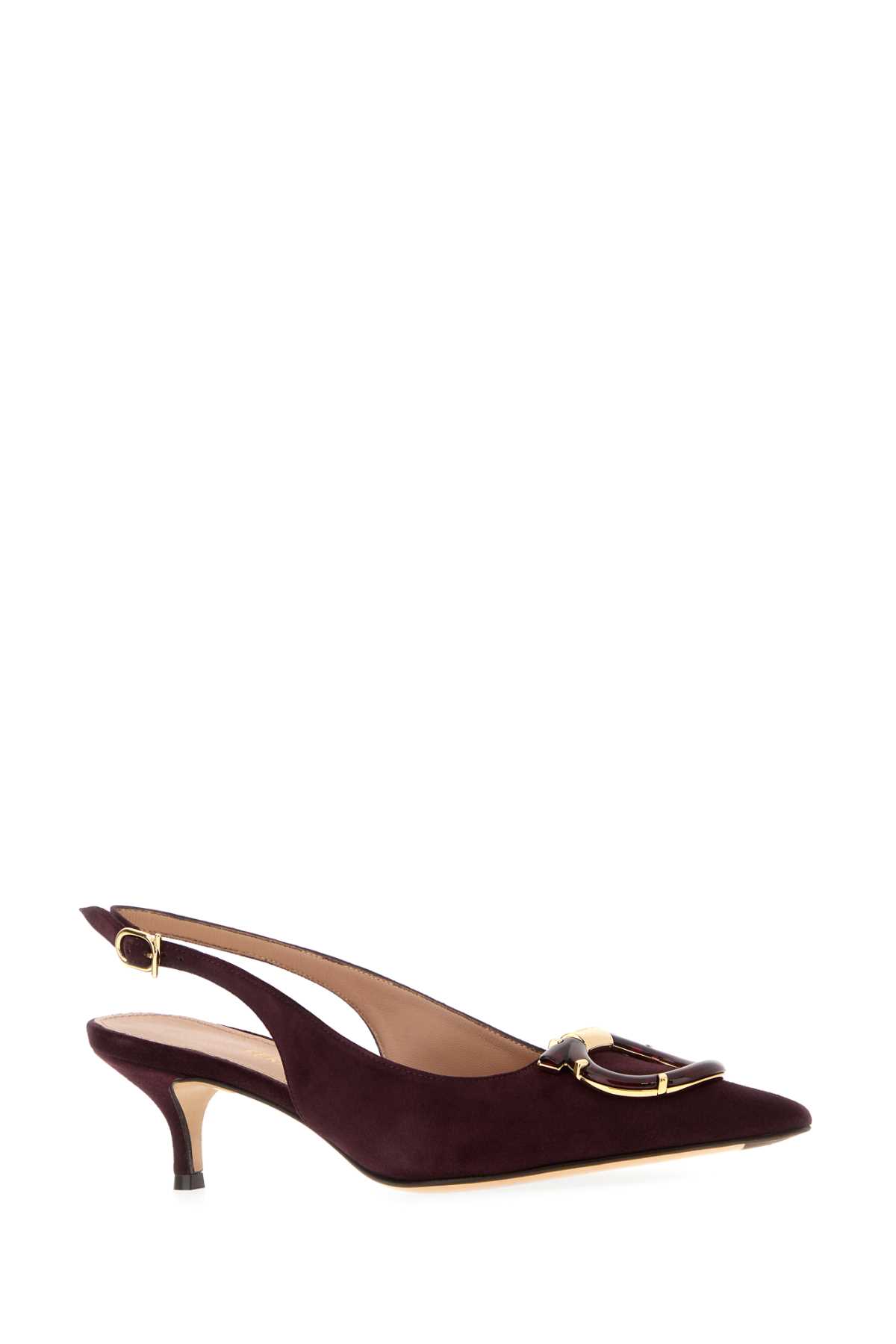 Aubergine suede Sara 40 pumps 01K5337851141COXBDARBARAMA (FERRAGAMO / パンプス・ハイヒール ) | FERRAGAMO (フェラガモ)(1)