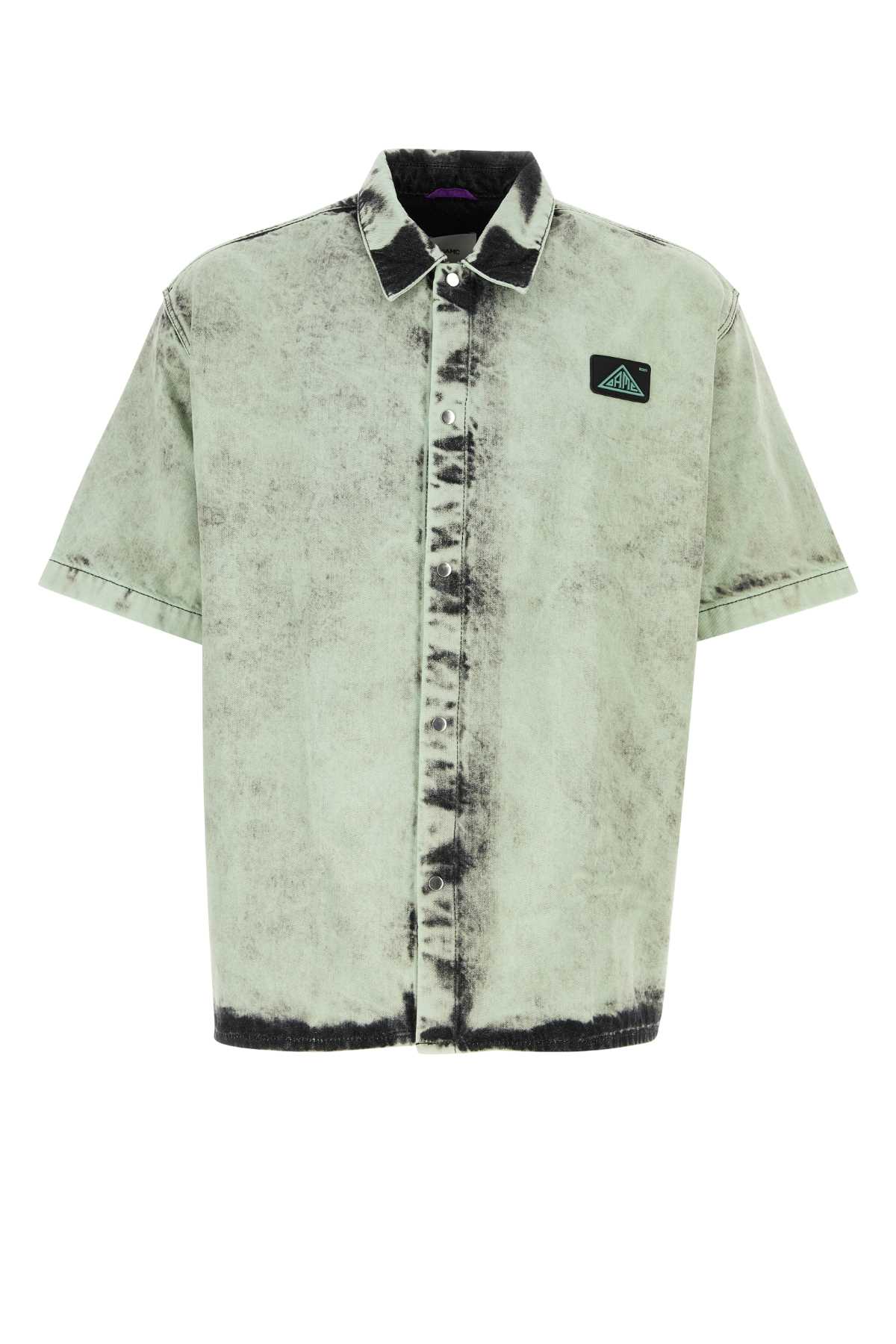 Tie-dye denim oversize shirt 23E28OAU60TCOT00825323 (OAMC / シャツ・ブラウス ) | OAMC (オーエーエムシー)