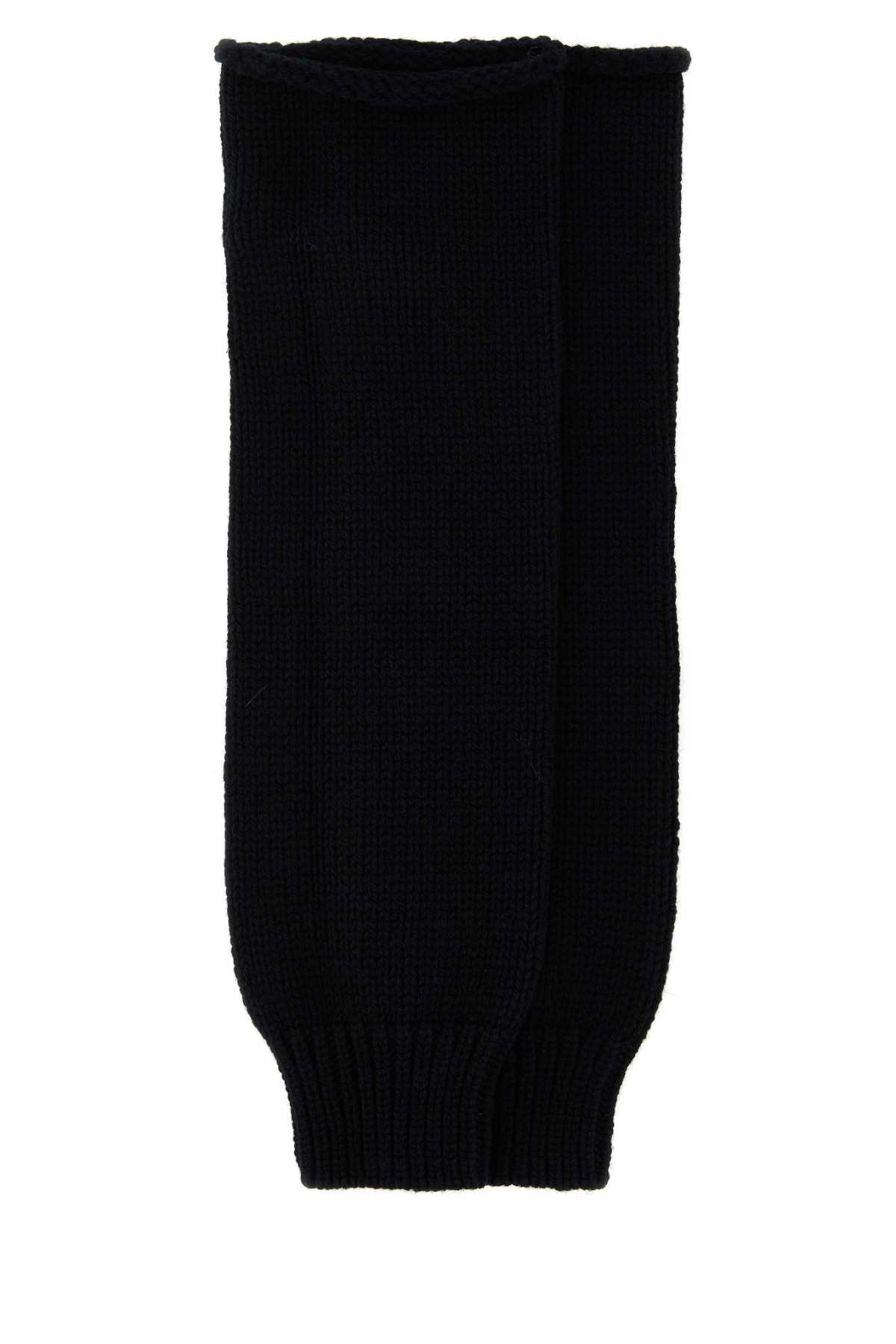 Black wool sleeves 2420212399706900 (Dries Van Noten / グローブ ) | Dries Van Noten (ドリスヴァンノッテン)