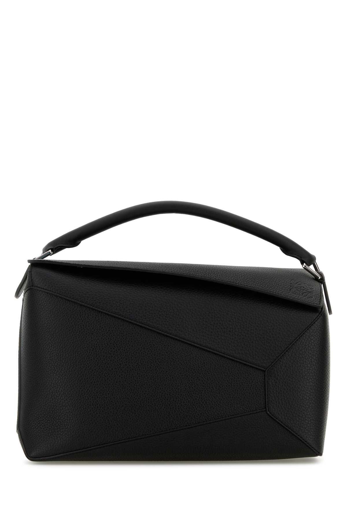 Black leather large Puzzle handbag B510P00X05BLACK (LOEWE / ハンドバッグ・ショルダーバッグ ) | LOEWE (ロエベ)