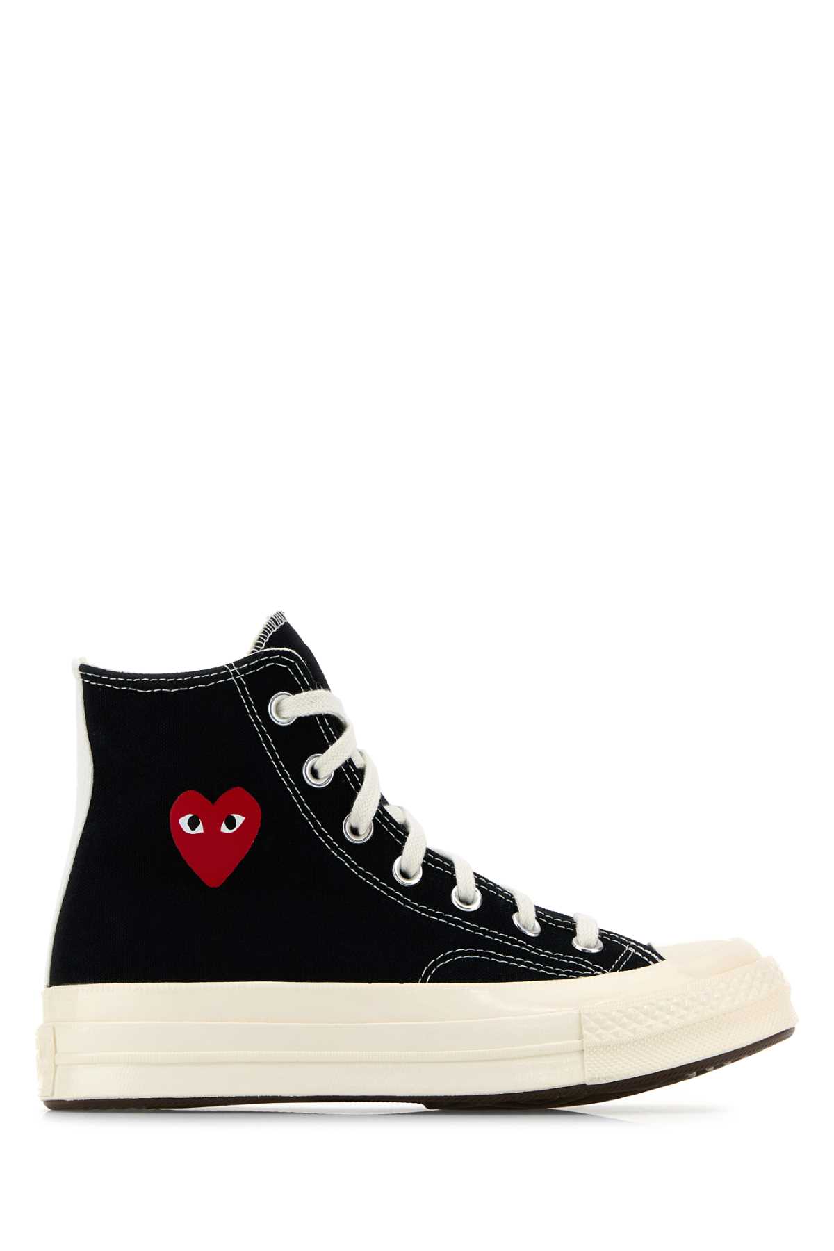 Black canvas Comme Des Garçons X Converse sneakers AZK129001BLACK (PLAY Comme Des Garçons / スニーカー ) | PLAY Comme Des Garçons (プレイ コムデギャルソン)