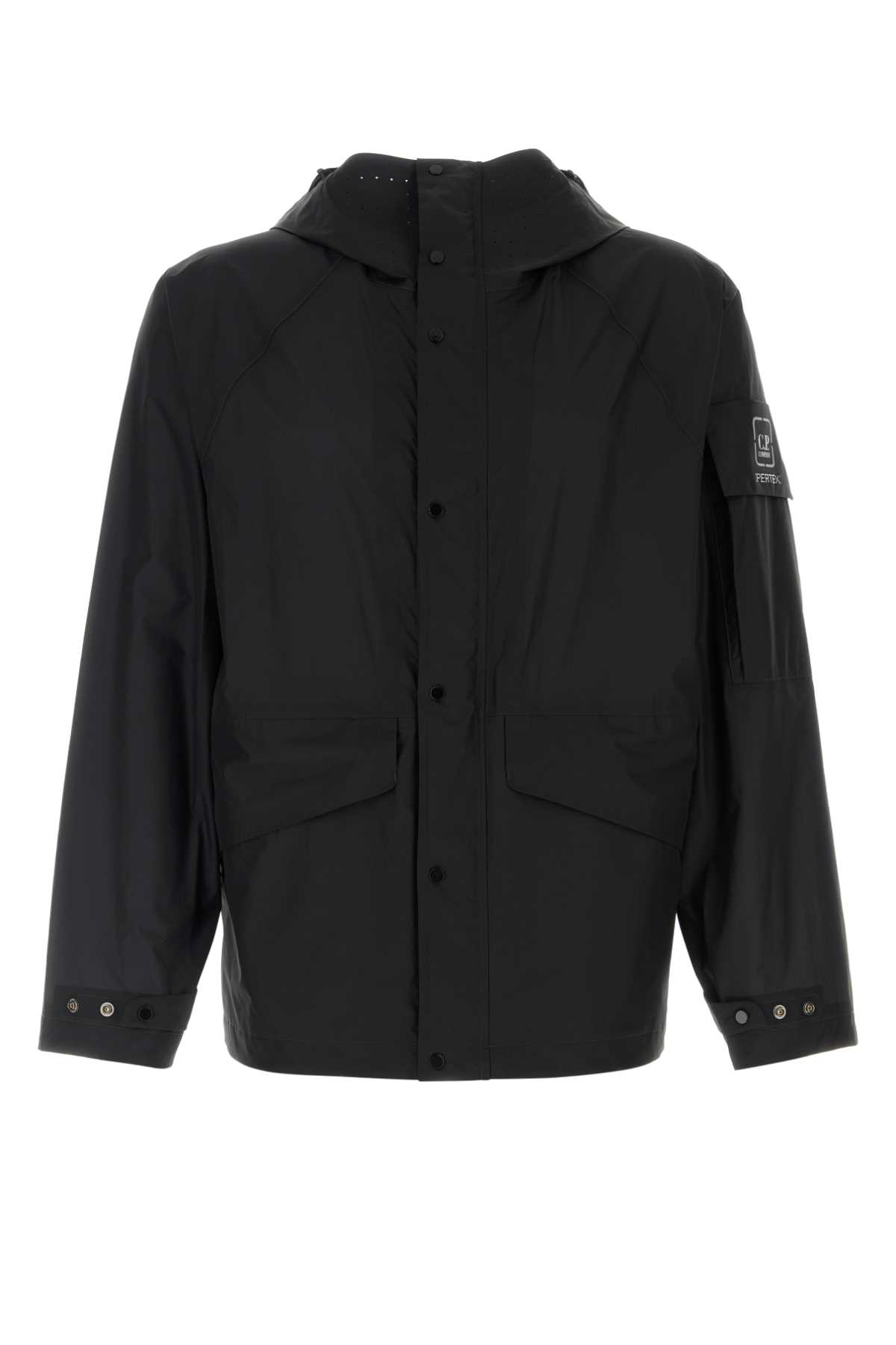 Black nylon jacket 18CLOW004A110033A999 (C.P. Company / カジュアルジャケット ) | C.P. Company (シーピーカンパニー)