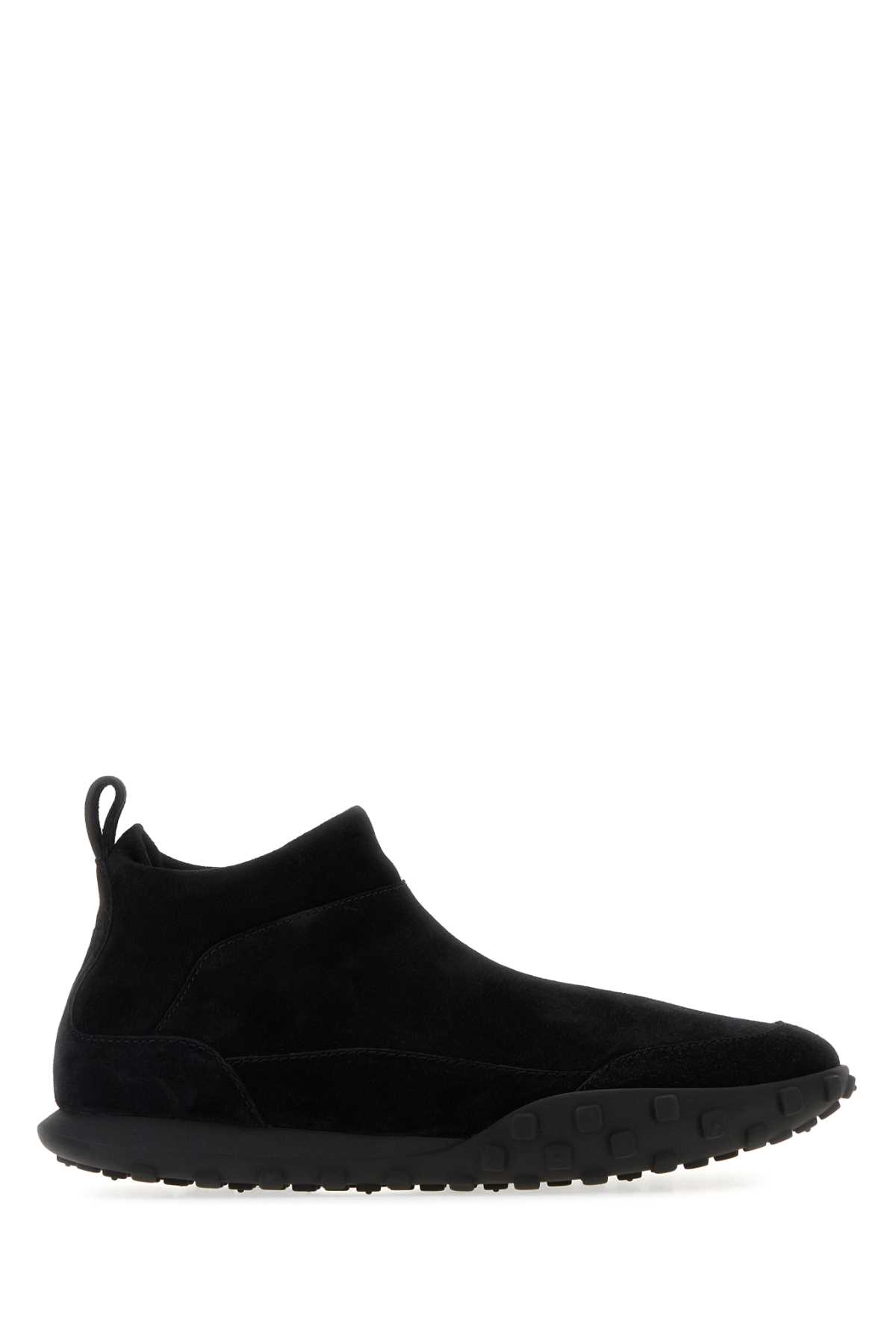 Black suede Moon slip ons J32WS0067P7395001 (Jil Sander / スニーカー ) | Jil Sander (ジルサンダー)