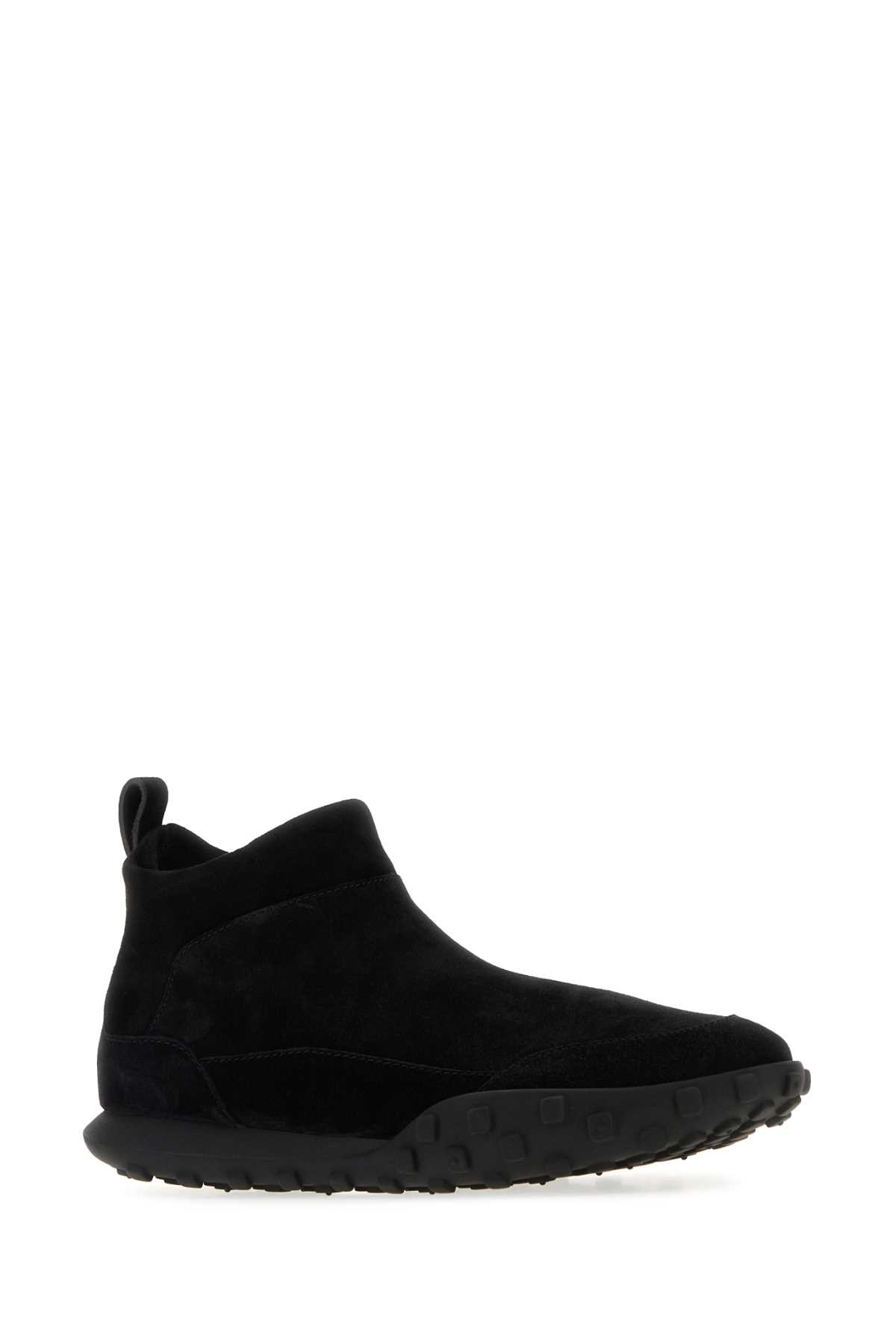 Black suede Moon slip ons J32WS0067P7395001 (Jil Sander / スニーカー ) | Jil Sander (ジルサンダー)(1)