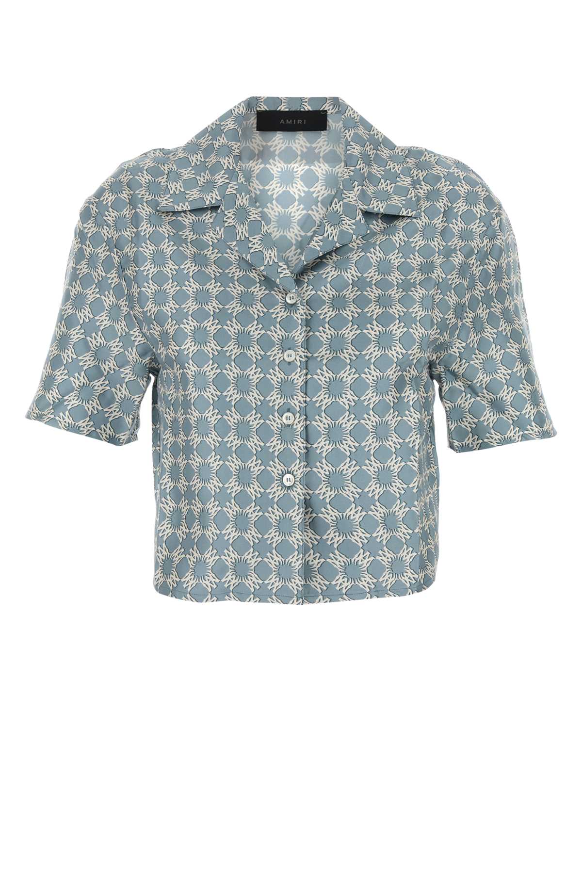 Printed silk shirt AWSTCA1018DUSTYBLUE (AMIRI / シャツ・ブラウス ) | AMIRI (アミリ)