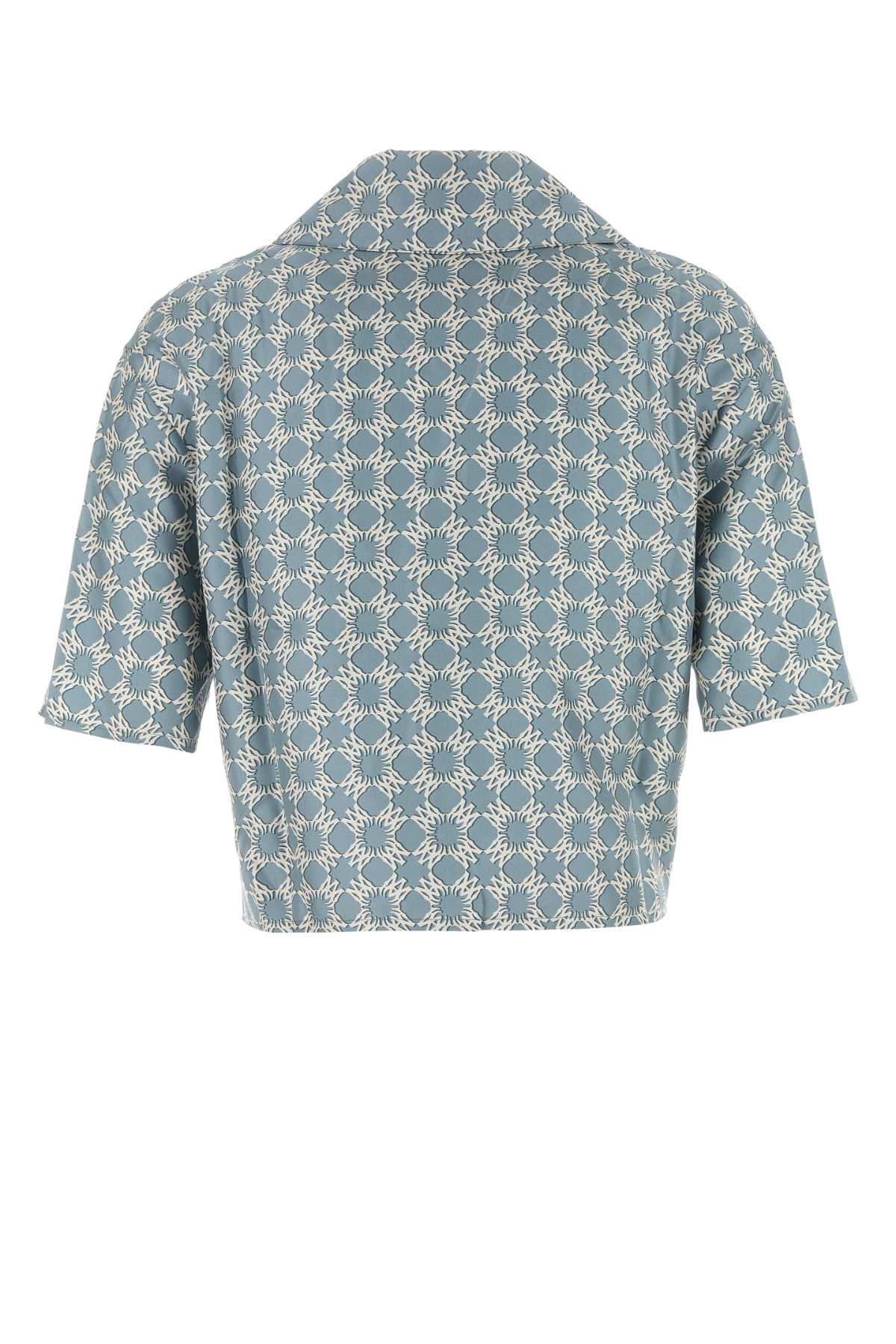 Printed silk shirt AWSTCA1018DUSTYBLUE (AMIRI / シャツ・ブラウス ) | AMIRI (アミリ)(1)