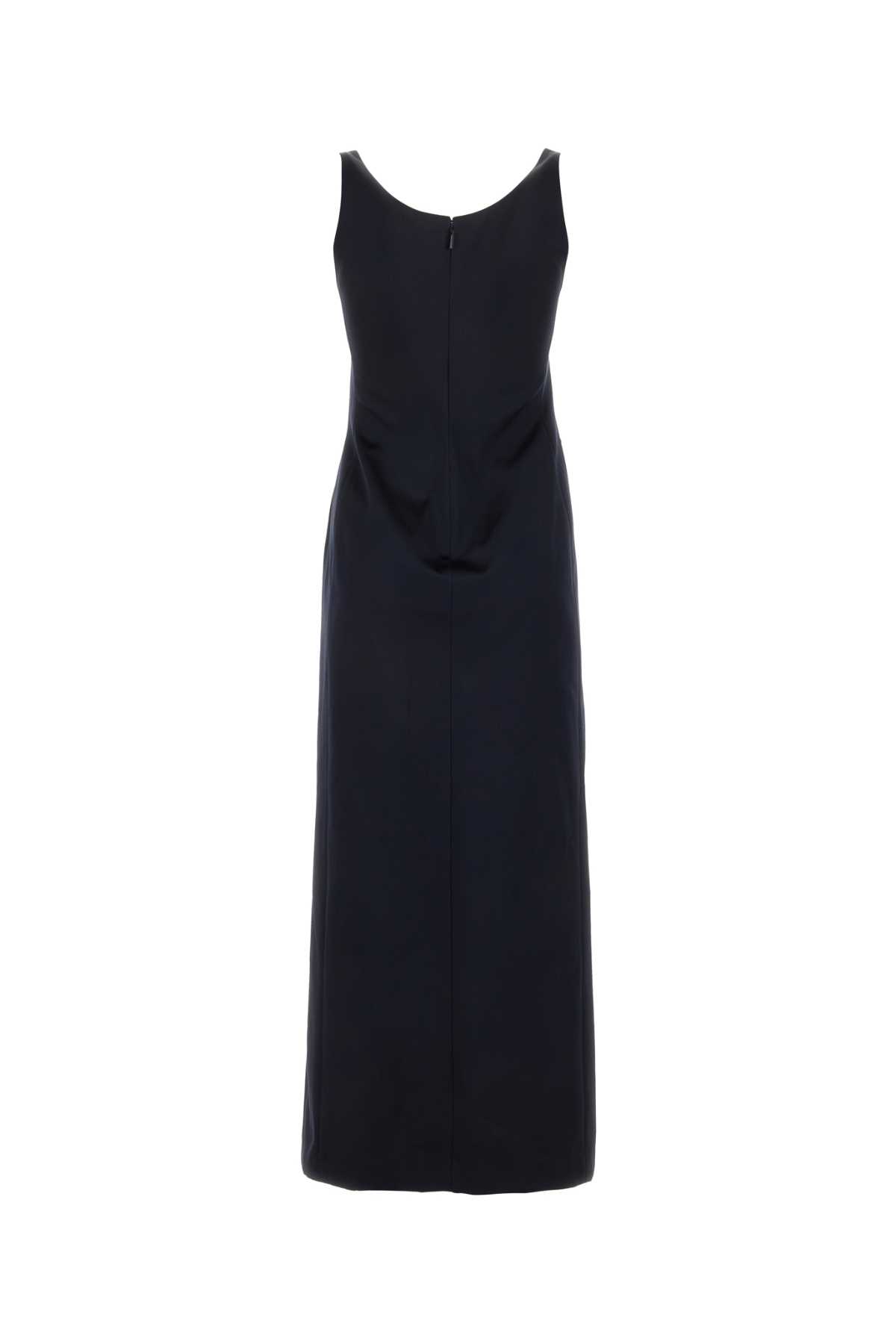 Midnight blue satin dress FDC837AM3QF1M2F (FENDI / ワンピース・ドレス・オールインワン ) | FENDI (フェンディ)(1)