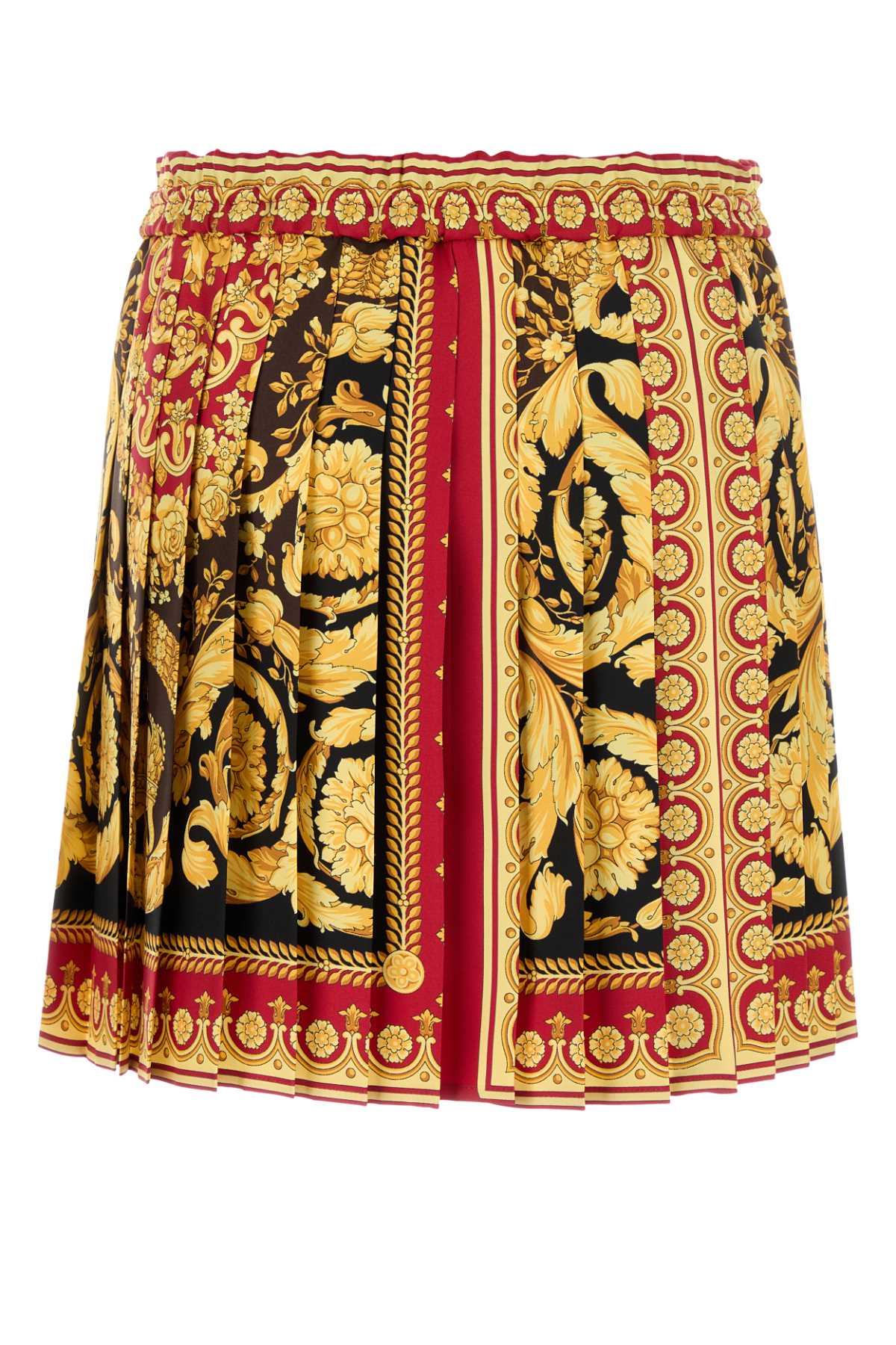 Printed silk mini skirt 10202951A152155R650 (VERSACE / スカート ) | VERSACE (ヴェルサーチェ)(1)