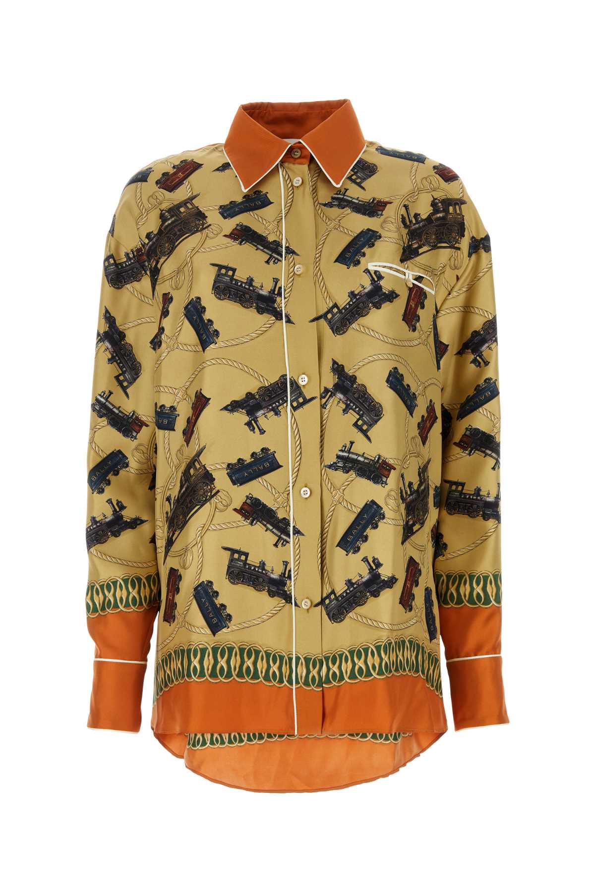 Printed silk shirt L5BA773FWSH00FIT000 (BALLY / シャツ・ブラウス ) | BALLY (バリー)