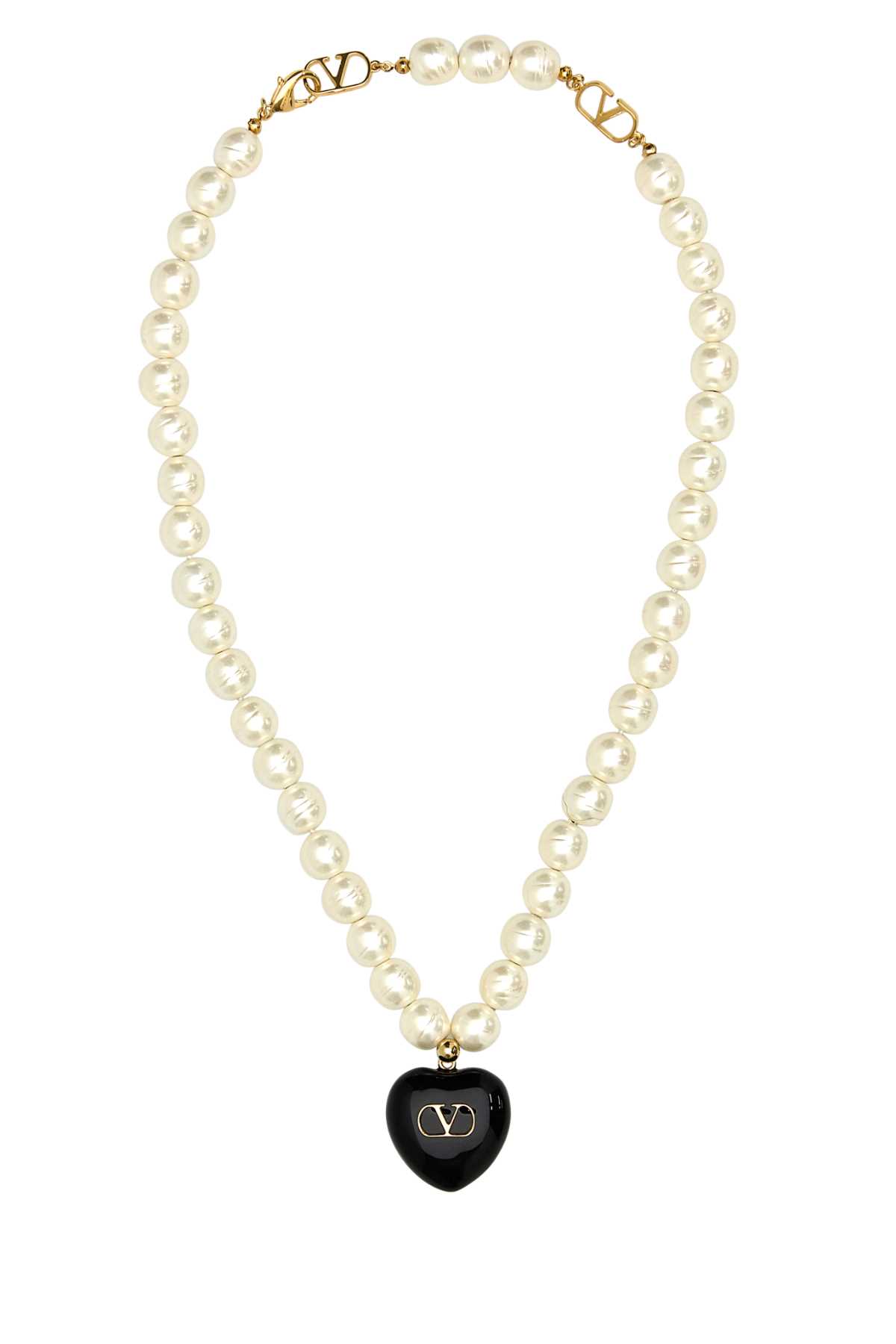 Ivory pearls Coeur Royal necklace 7W2J0Y70LTDQYL (Valentino Garavani / ネックレス ) | Valentino Garavani (ヴァレンティノ)