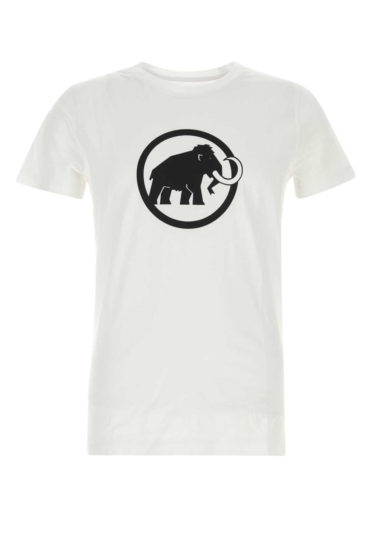 White cotton t-shirt 10175891243 (MAMMUT / Tシャツ・カットソー ) | MAMMUT (マムート)