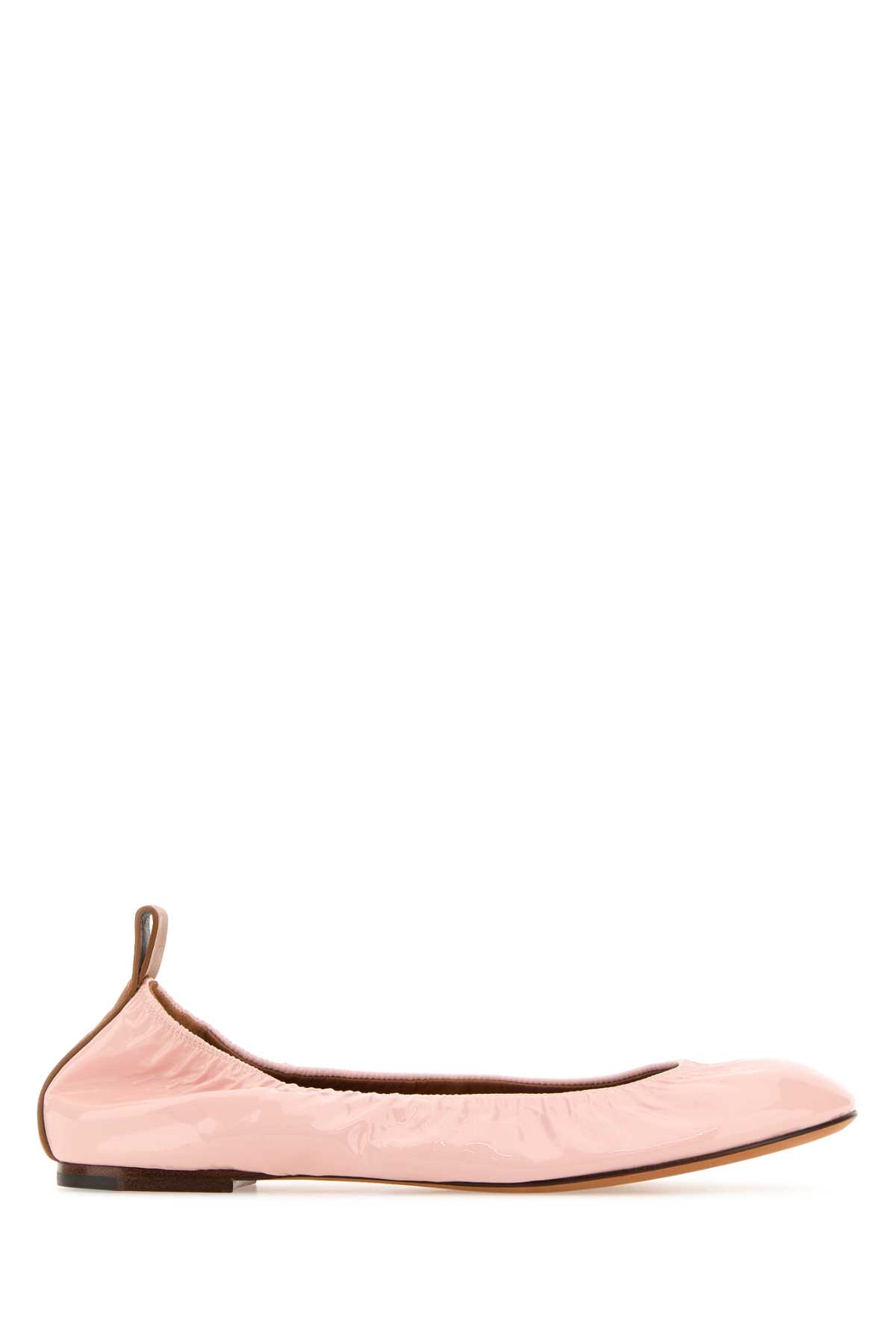Pink leather ballerinas FWBAMB02GLOSP24501 (LANVIN / フラットシューズ ) | LANVIN (ランバン)